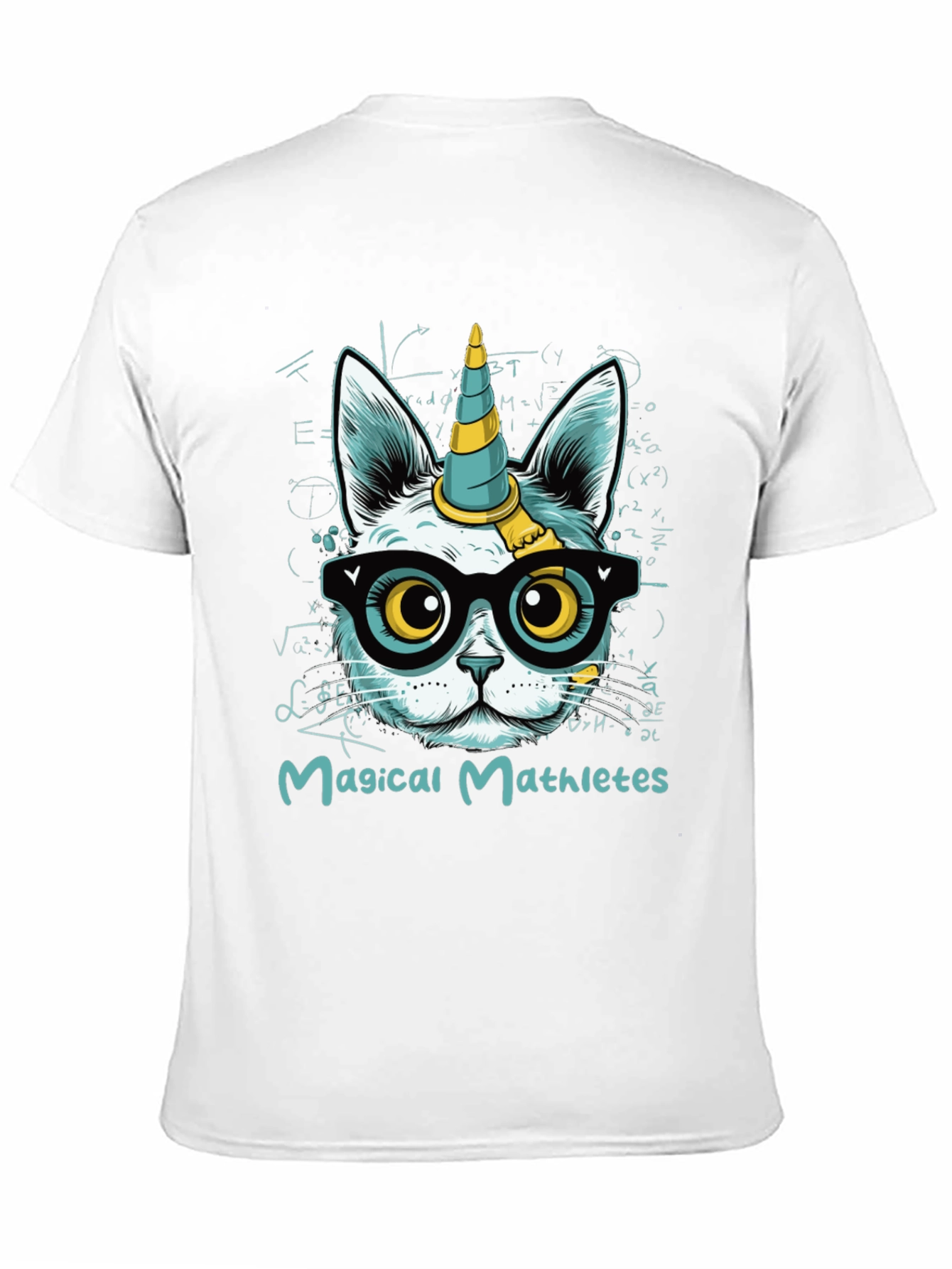 Black Magical Mathletes T-Shirt view 11