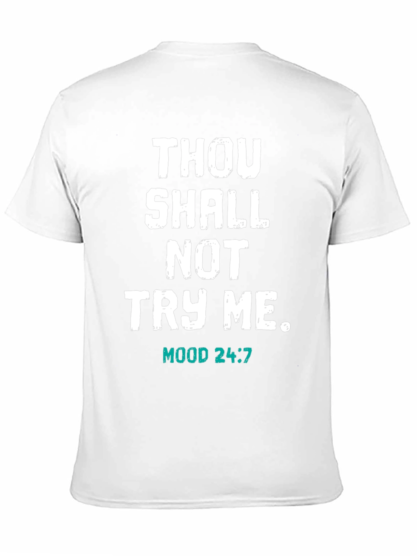 Black Thou Shalt Not Try Me Black T-Shirt view 11