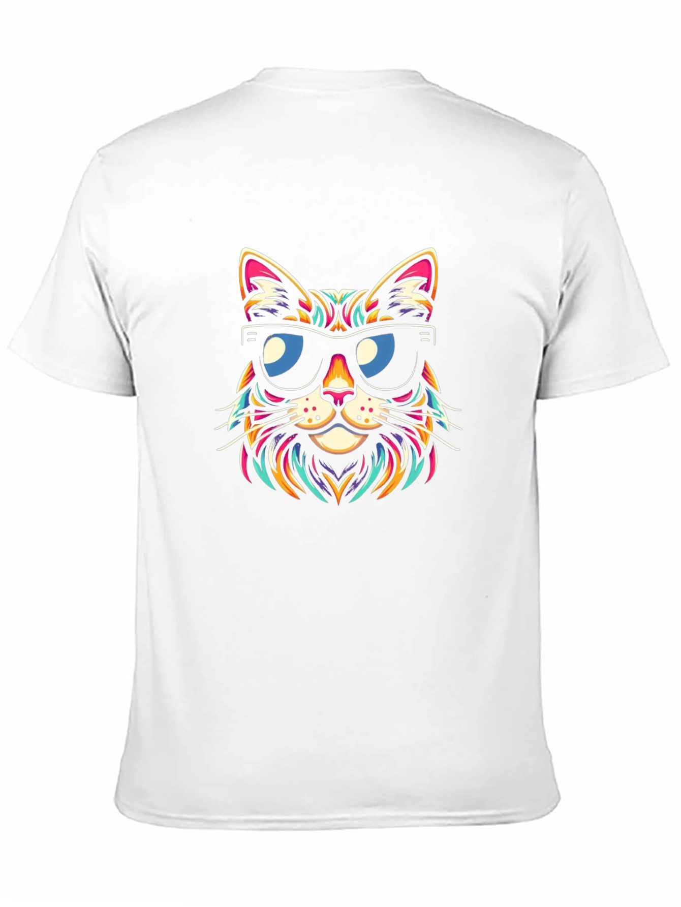 Black Cool Cat Graphic T-Shirt view 11