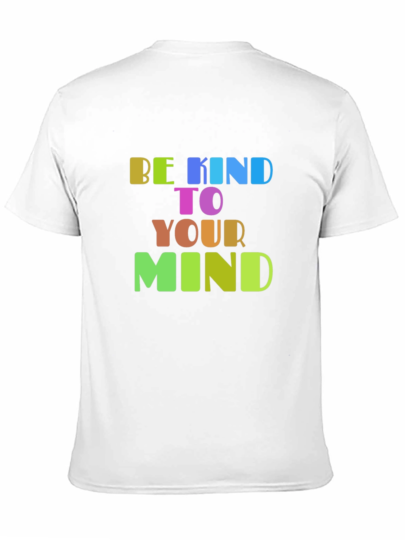 Black Be Kind To Your Mind Graphic T-Shirt view 11