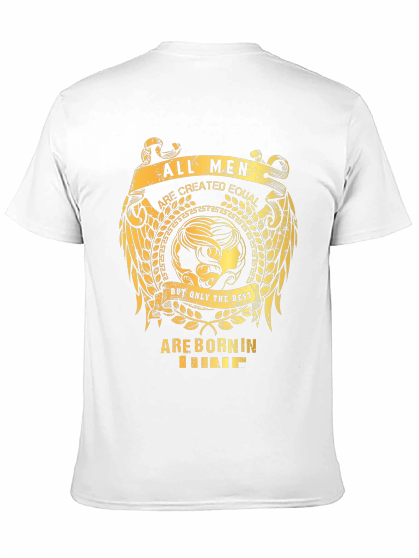 Black All Men Are Created Equal T-Shirt view 11