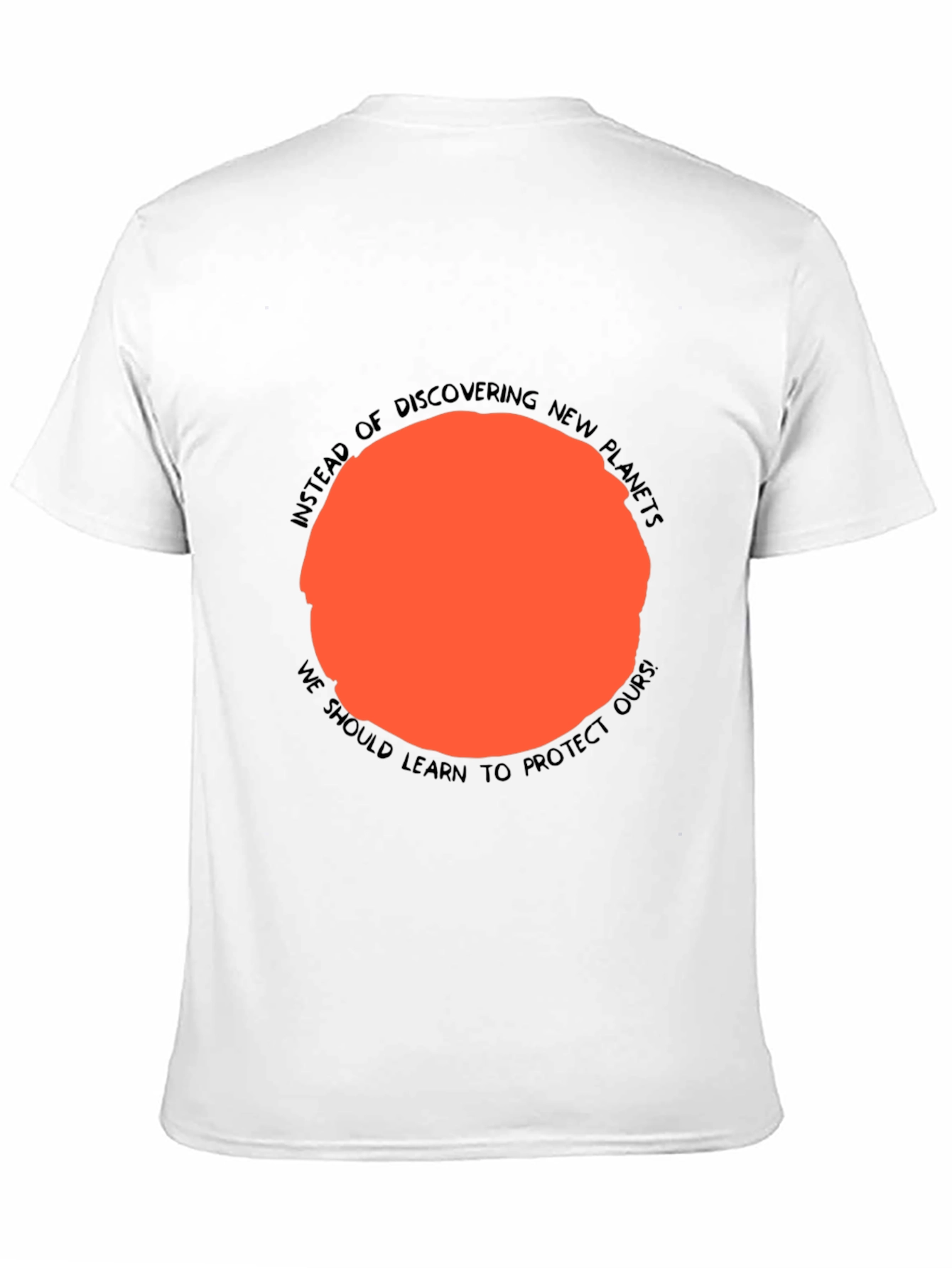 Black Protect Our Planet Graphic Tee - Black view 11