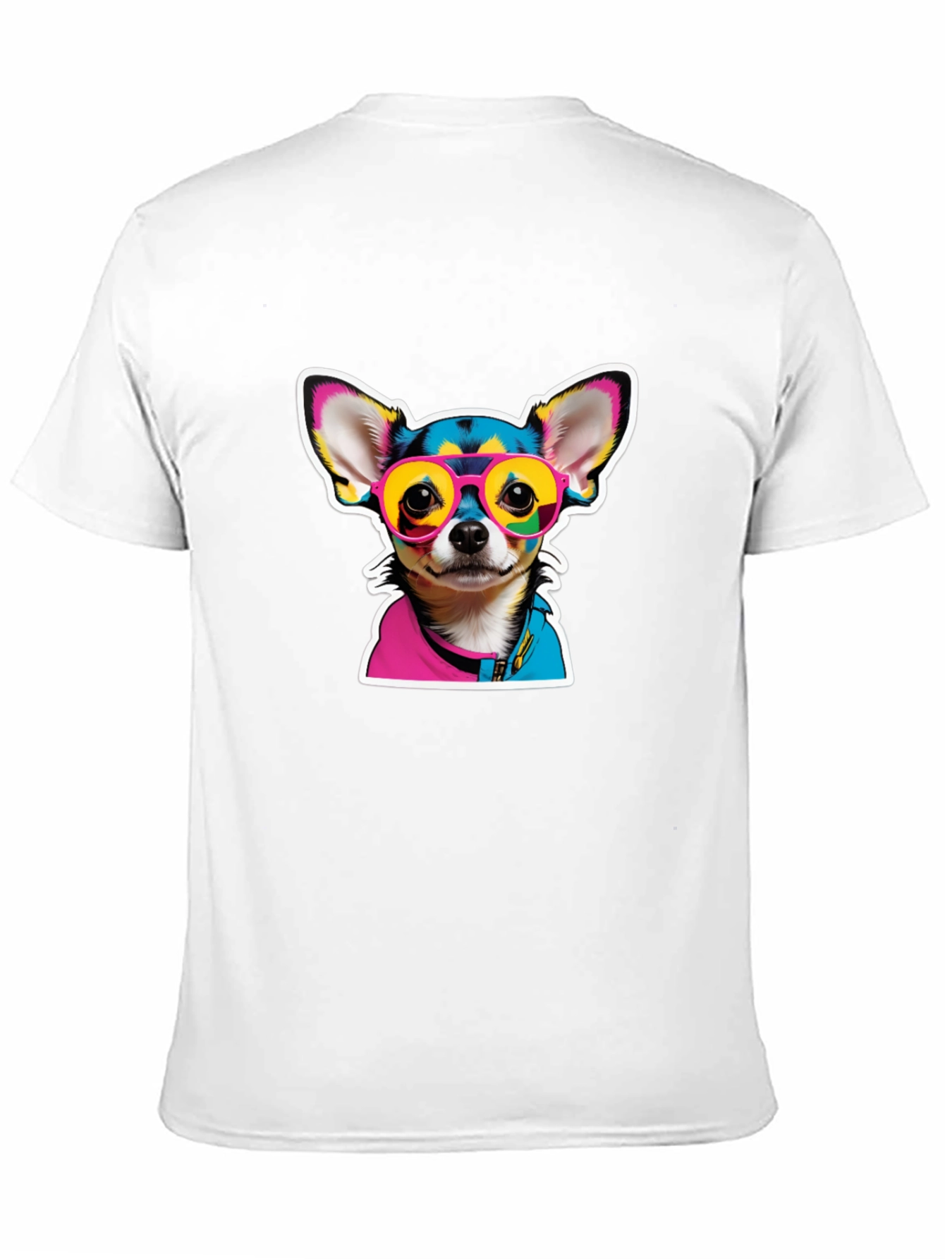 Black Cool Chihuahua Graphic Tee - Stylish Dog Lover Shirt view 11