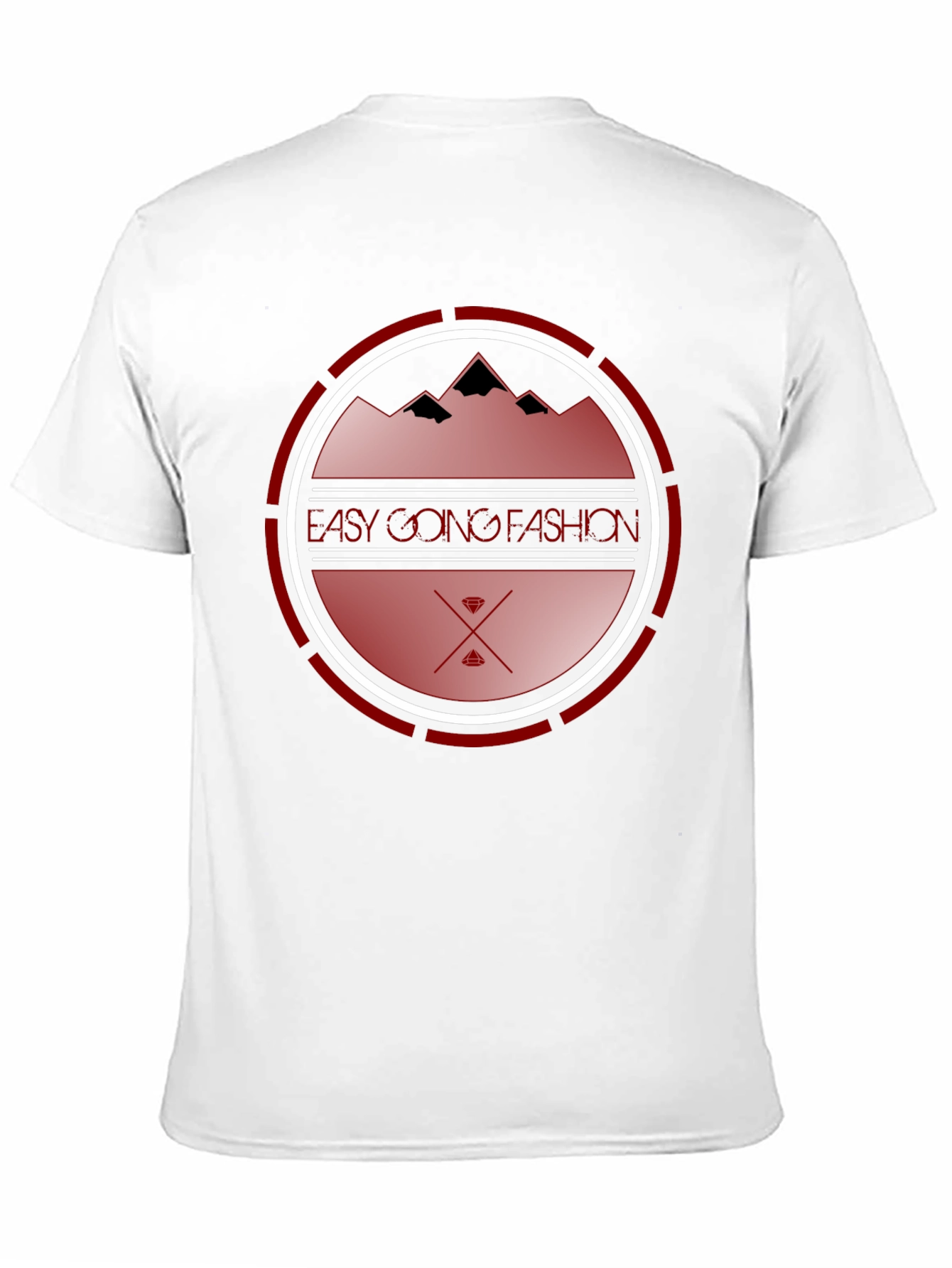 Black Easy Going Fashion Graphic Tee view 11