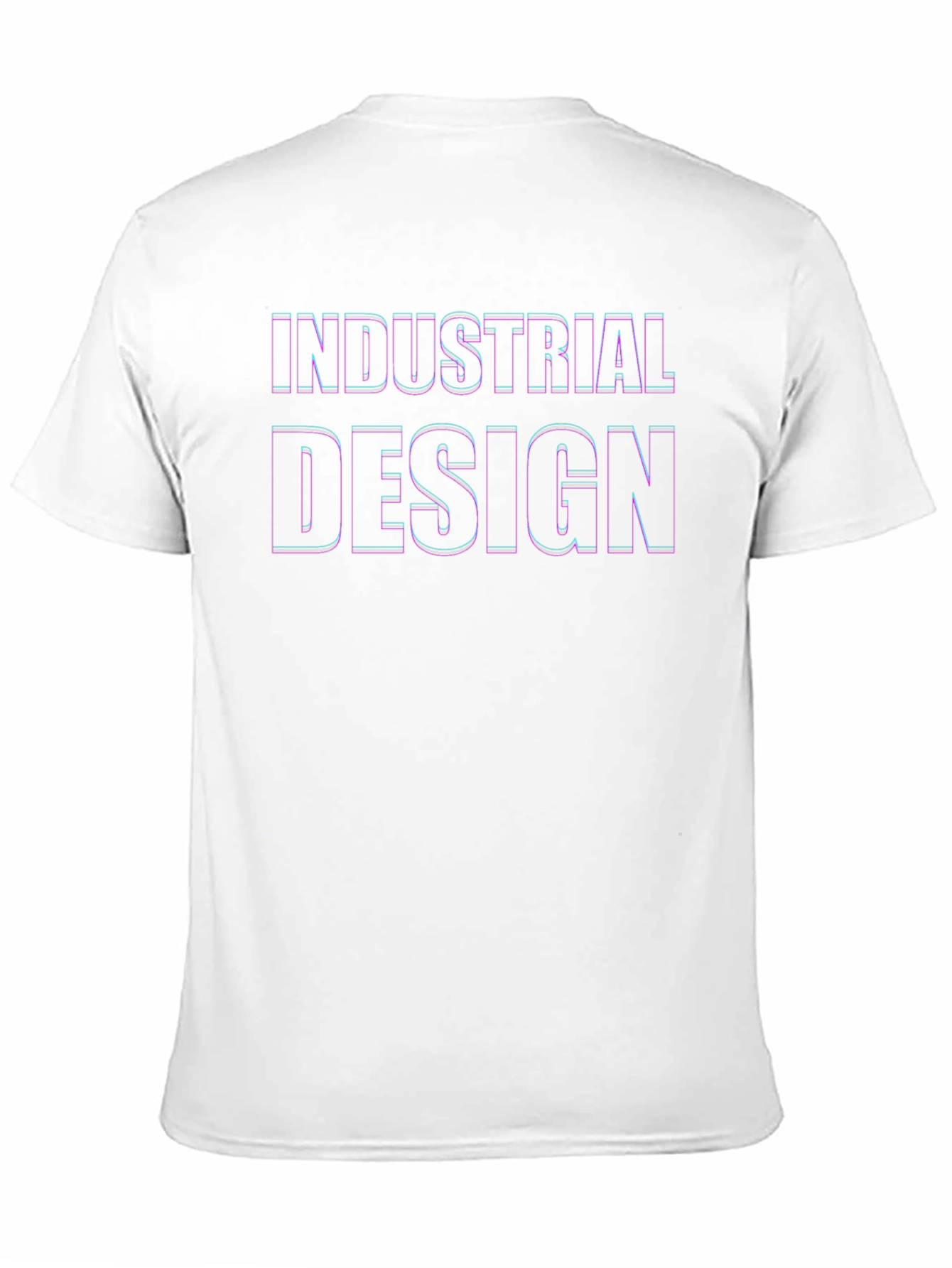 Black Industrial Design Graphic Tee - Modern Style view 11