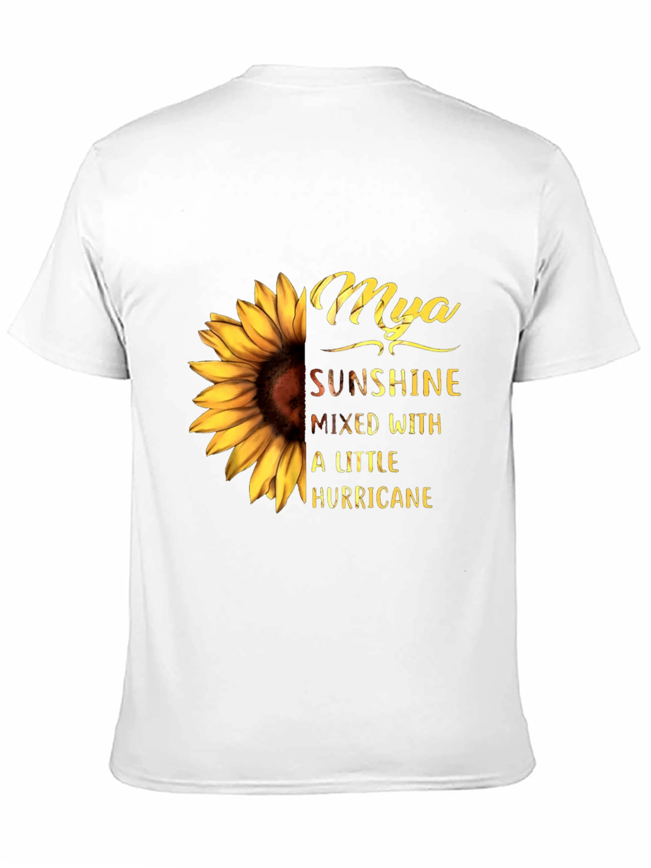 Black Sunflower Mya Sunshine T-Shirt view 11