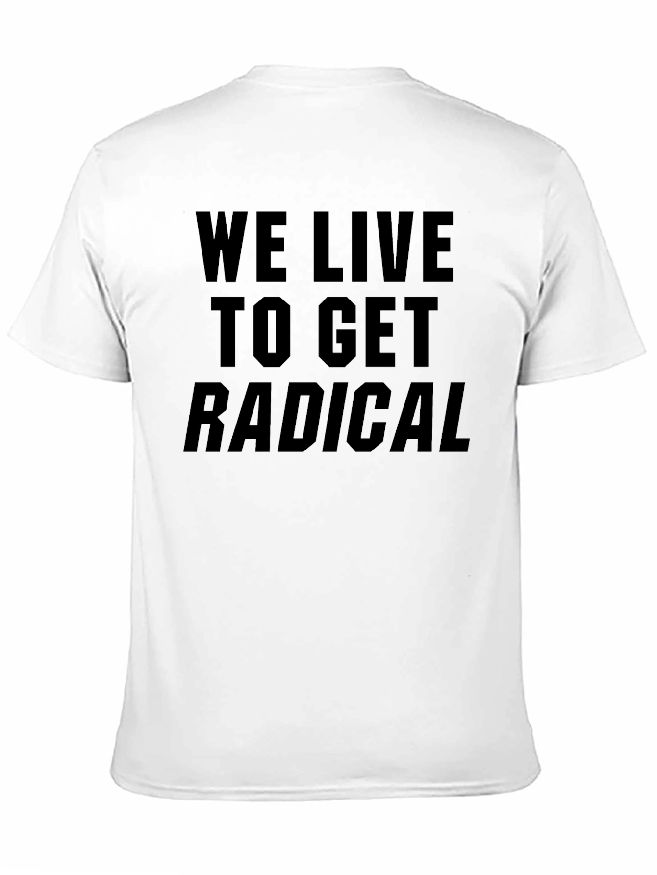 Black Radical Living Black T-Shirt view 11