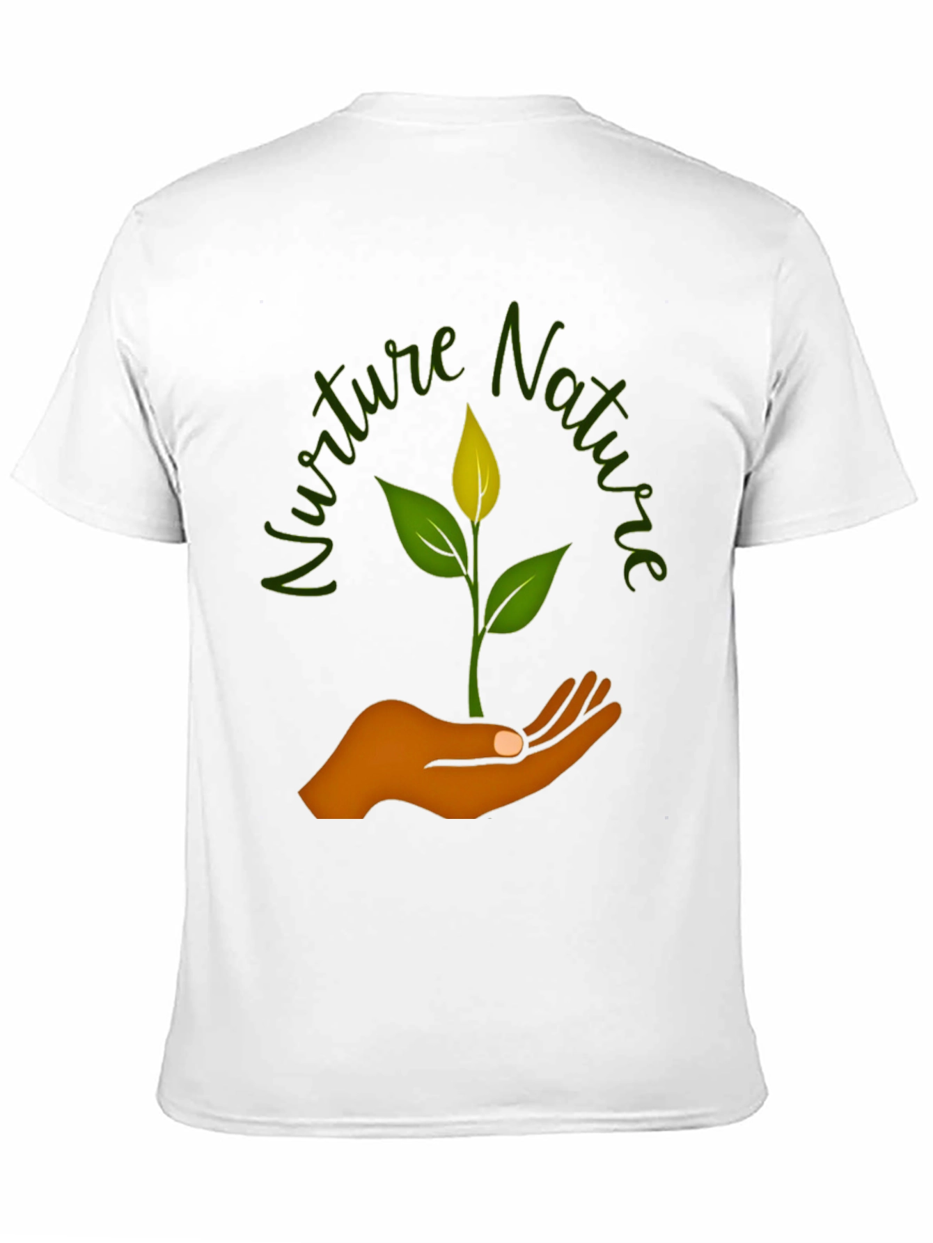 Black Nurture Nature Graphic T-Shirt - Black view 11