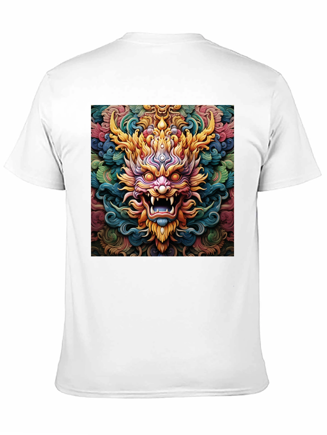 Black Dragon Graphic Tee - Unique Colorful Design view 11