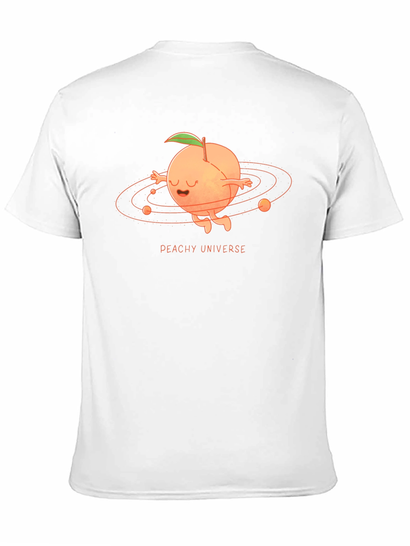 Black Peachy Universe Graphic Tee - Black view 11