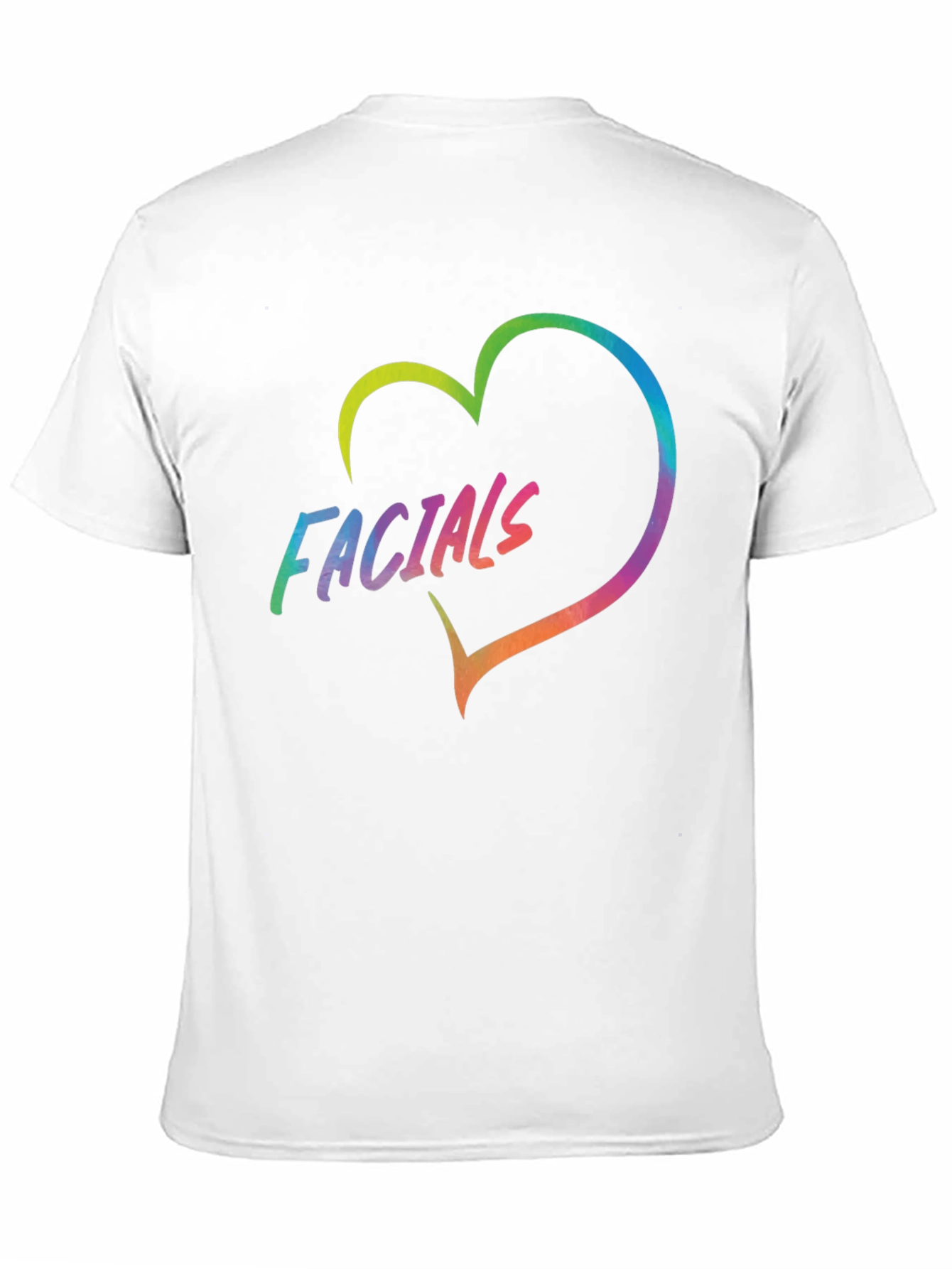 Black Facials Heart T-Shirt - Express Yourself! view 11