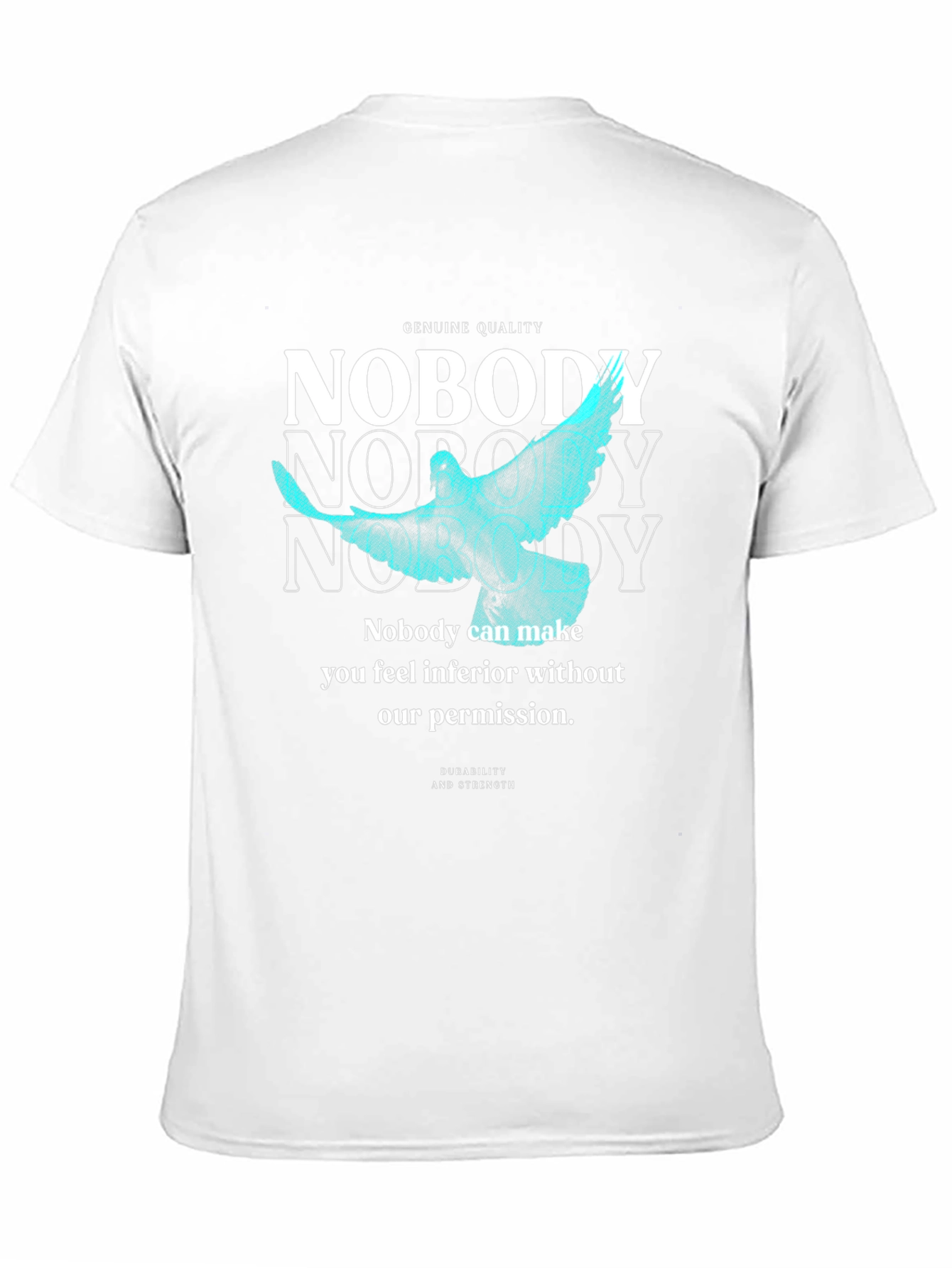 Genuine Quality Nobody Graphic Tee - 11