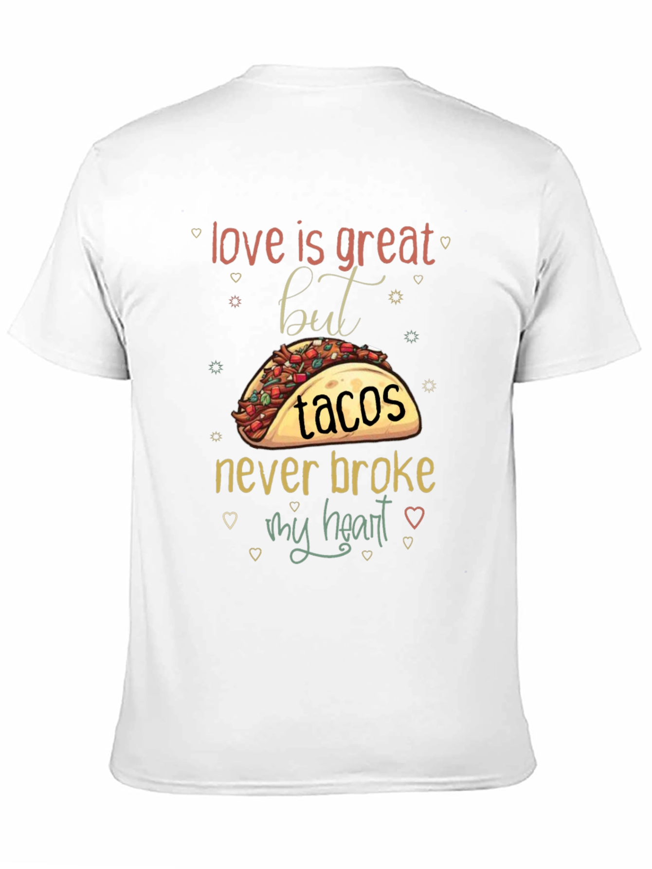 Black Love is Great But Tacos T-Shirt view 11