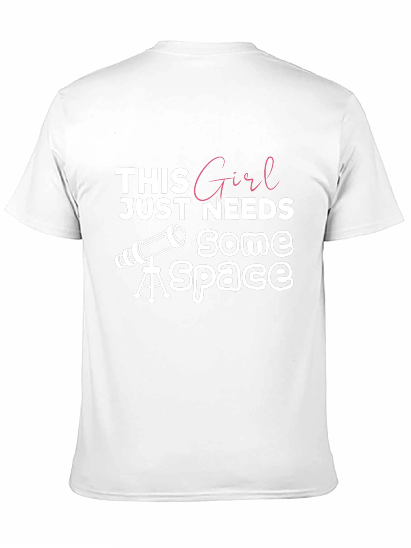 Black Space Girl Black Graphic Tee view 11