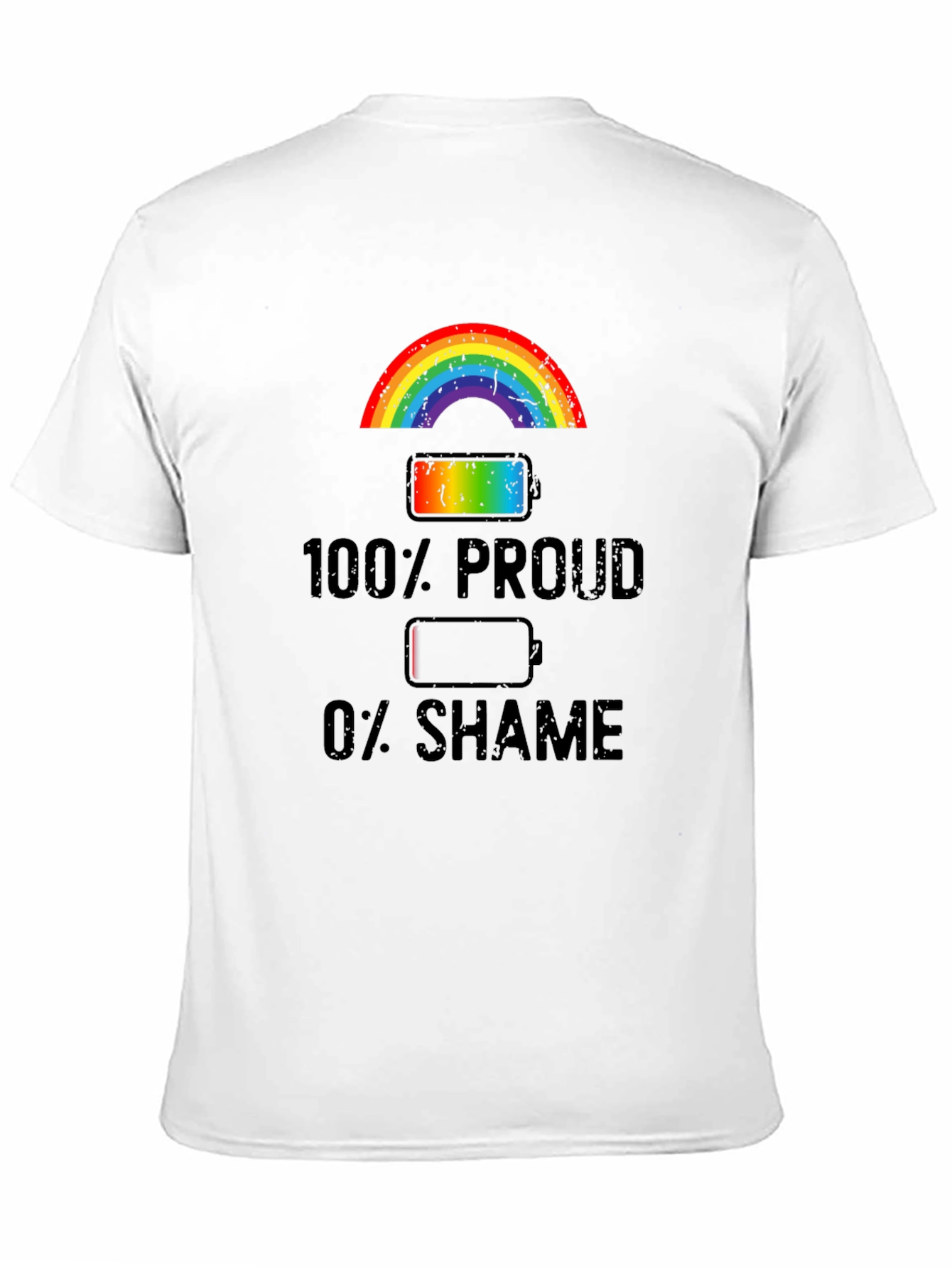 100% Proud 0% Shame Graphic Tee - 11