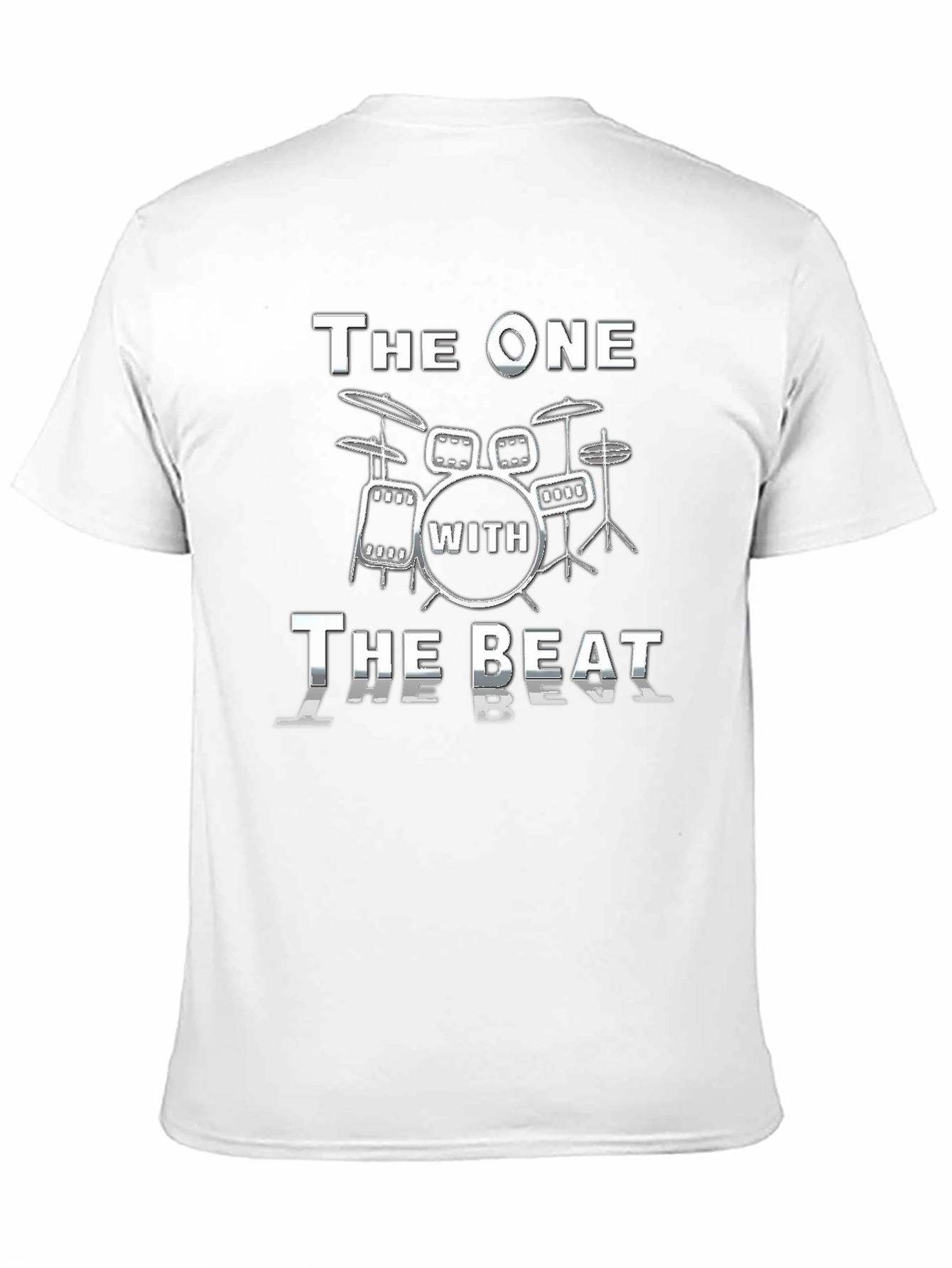 Black The One With The Beat Drummer T-Shirt view 11