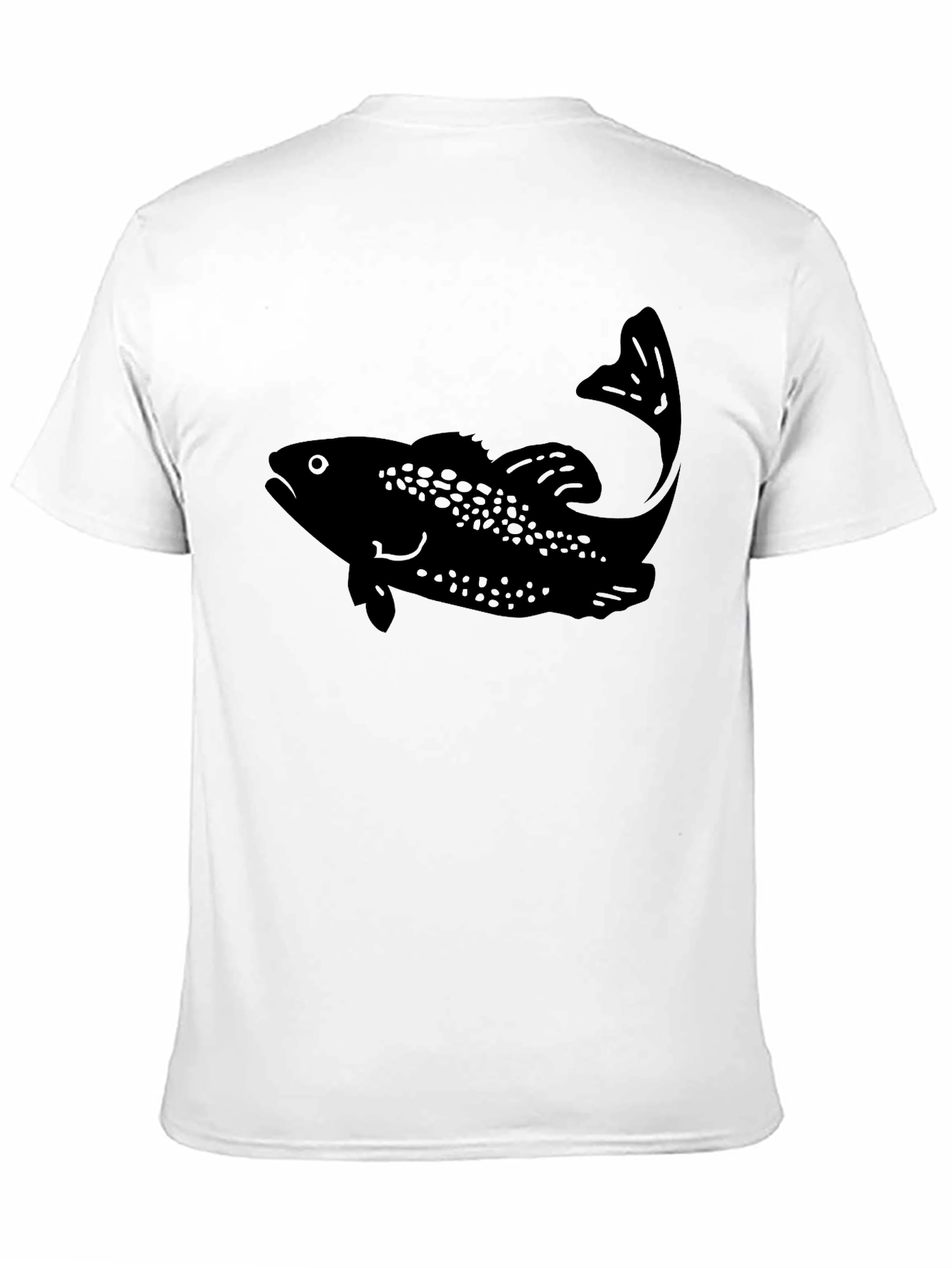 Black Black Fish Graphic Tee - Casual Style view 11
