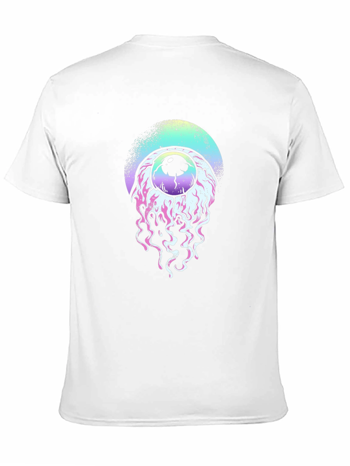 Black Eyeball Graphic Black T-Shirt view 11