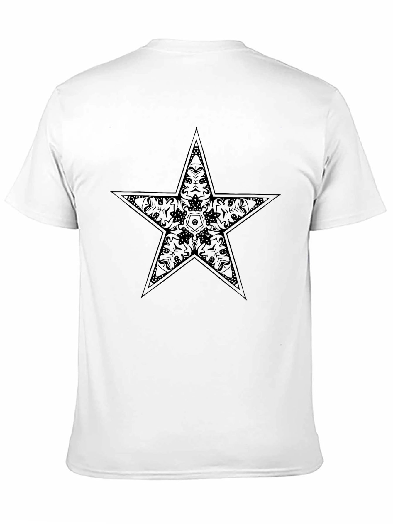 Black Black Star Graphic Tee view 11