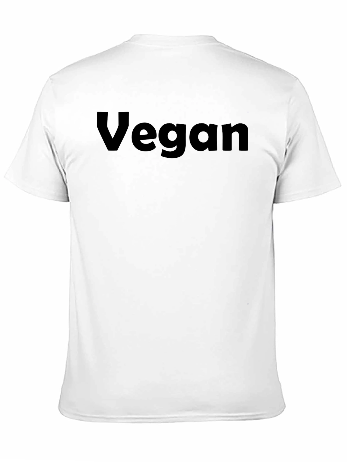 Black Vegan Black T-Shirt - Stylish and Comfortable view 11