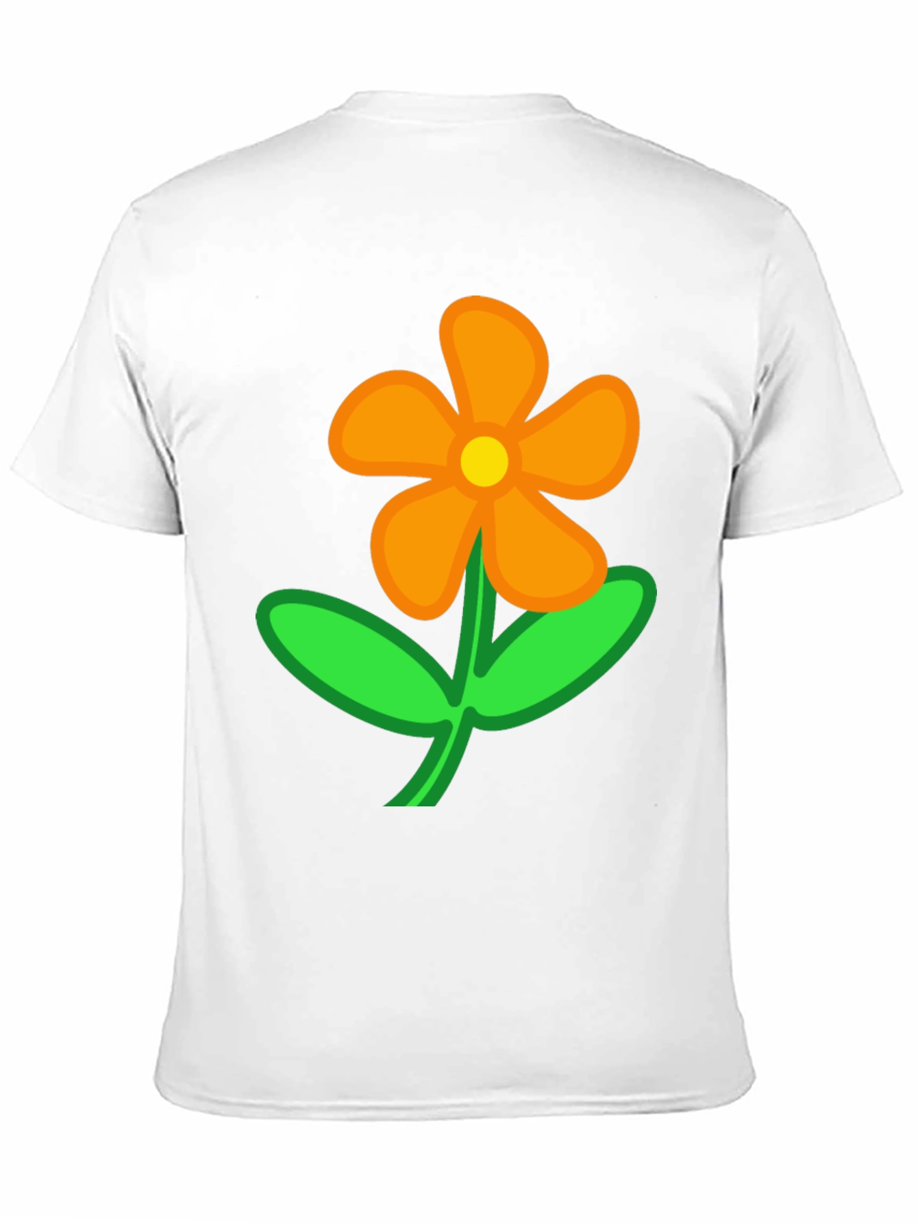 Black Black Flower T-Shirt - Casual Cotton Tee view 11