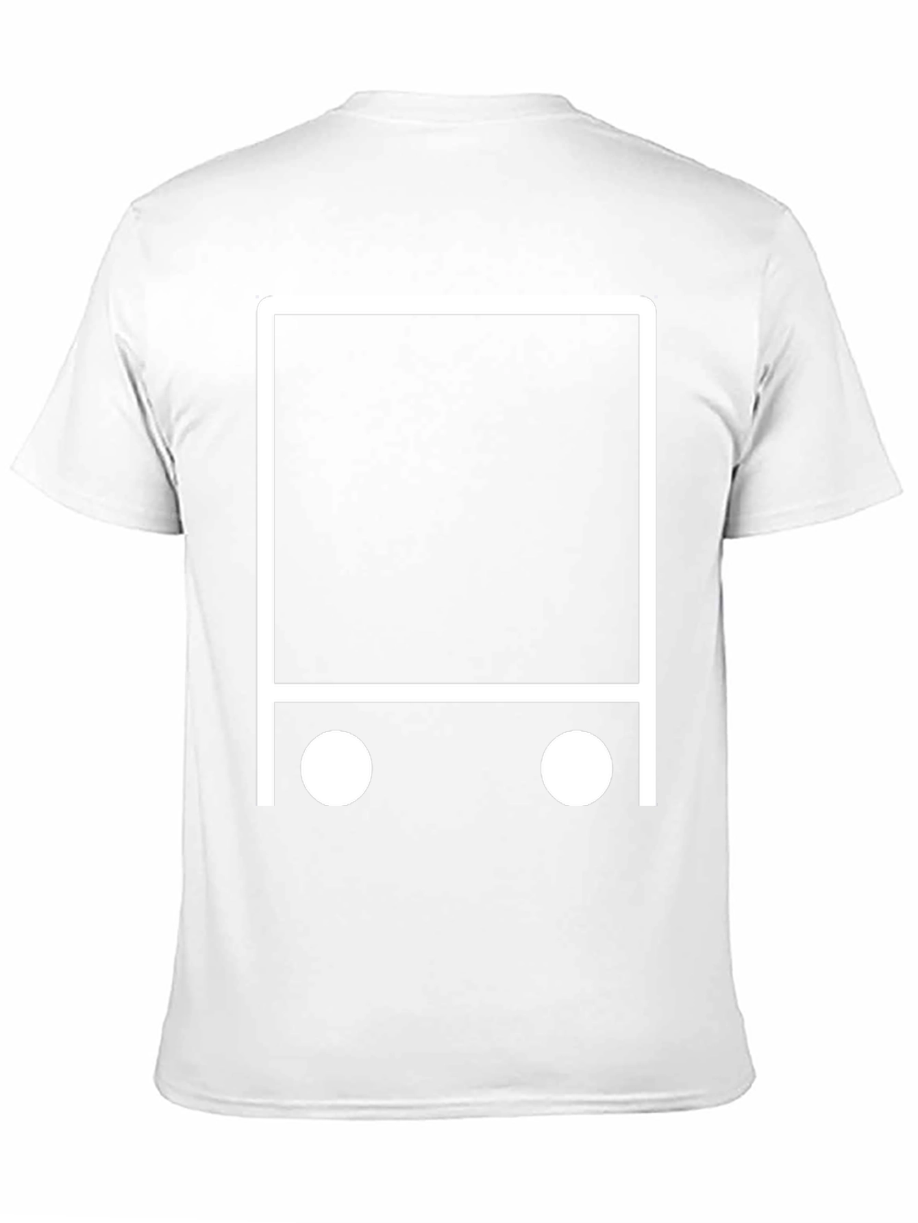 Abstract Bus Graphic Tee - Modern Style - 11
