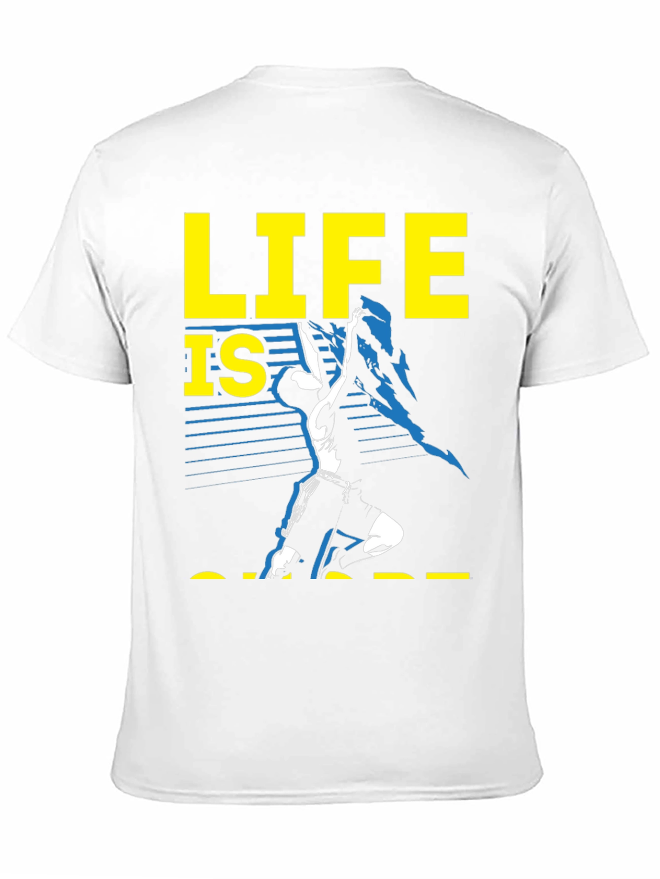 Black Life is Short T-Shirt Graphic Tee view 11