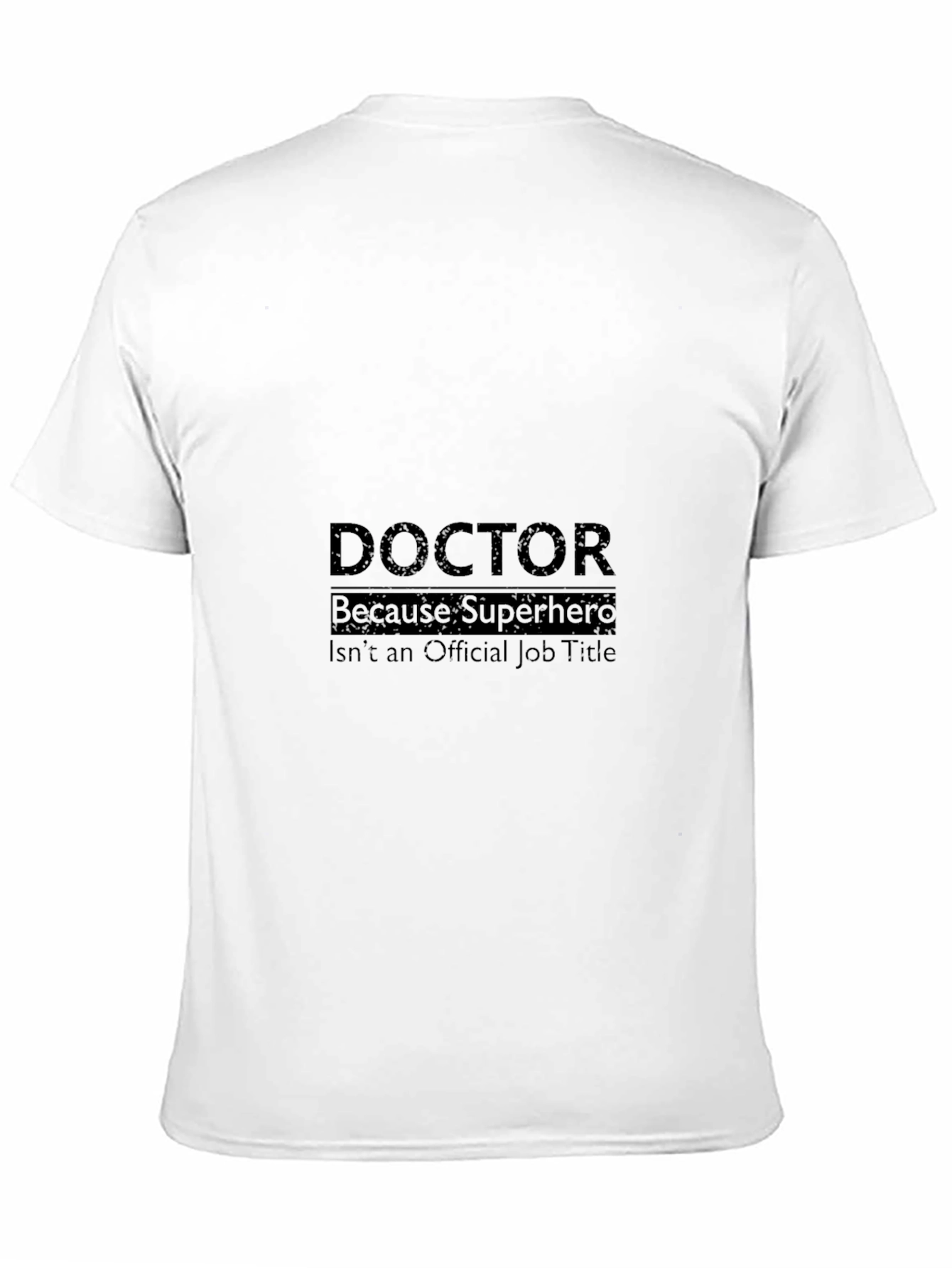 Black Doctor Superhero T-Shirt - Gift for Doctors view 11