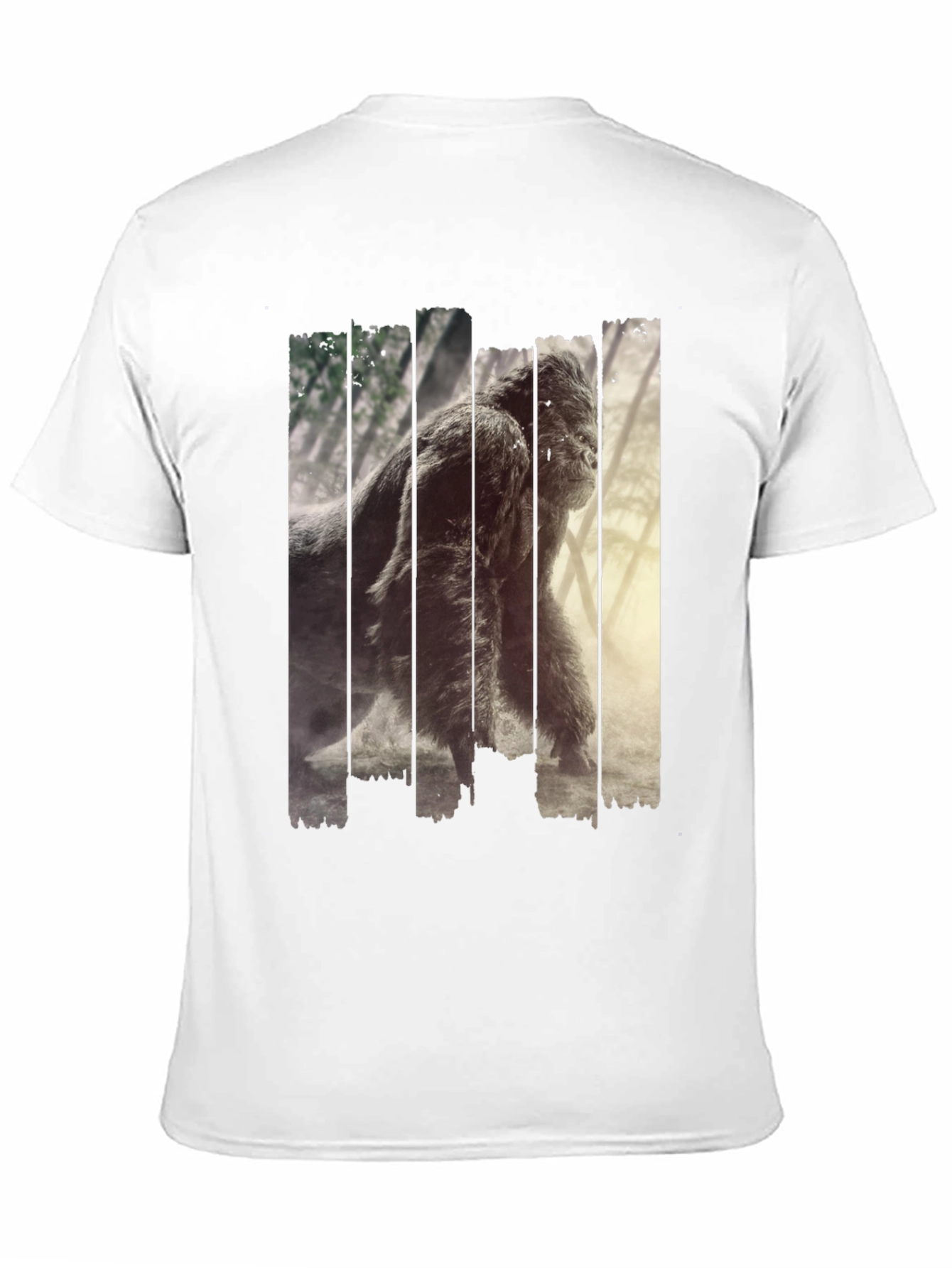 Black Gorilla Graphic Black T-Shirt view 11