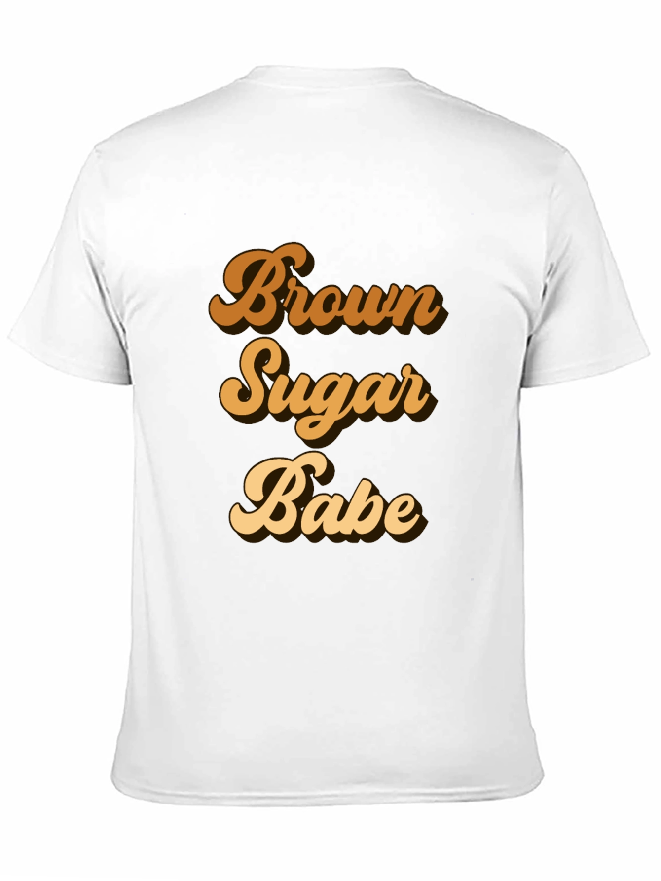 Black Brown Sugar Babe Black T-Shirt view 11