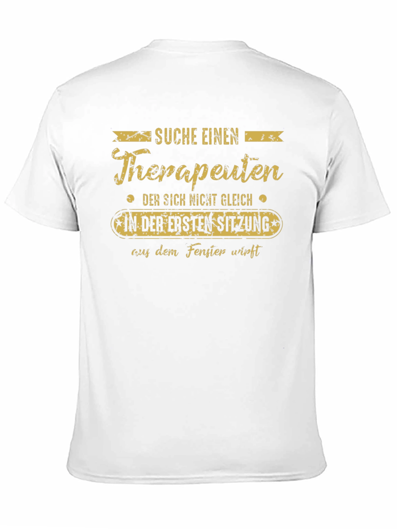 Black Sarcastic Therapist Seeker T-Shirt view 11