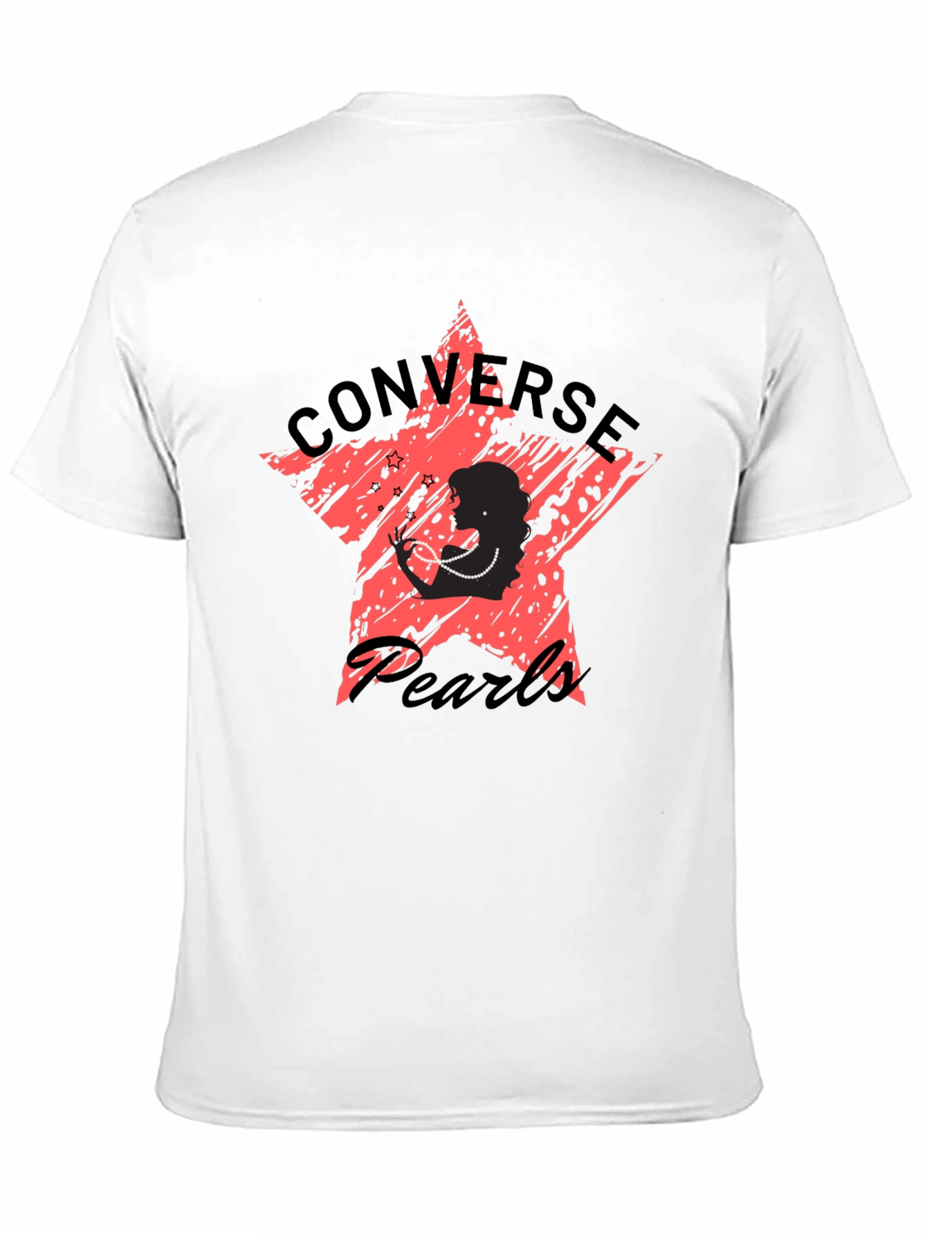 Black Converse Pearls Graphic T-Shirt view 11