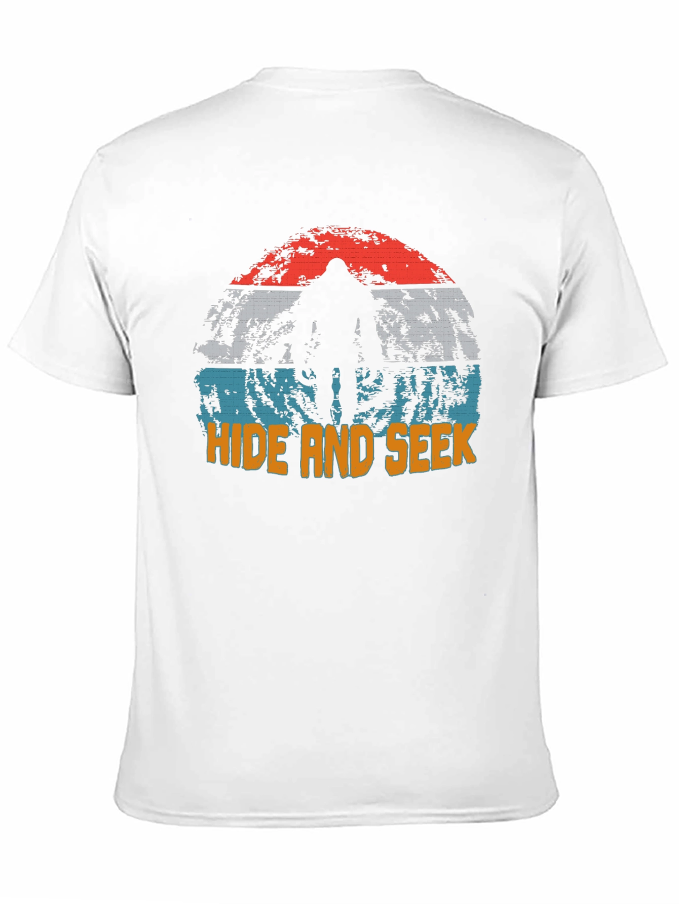 Black Hide and Seek Bigfoot Graphic Tee view 11