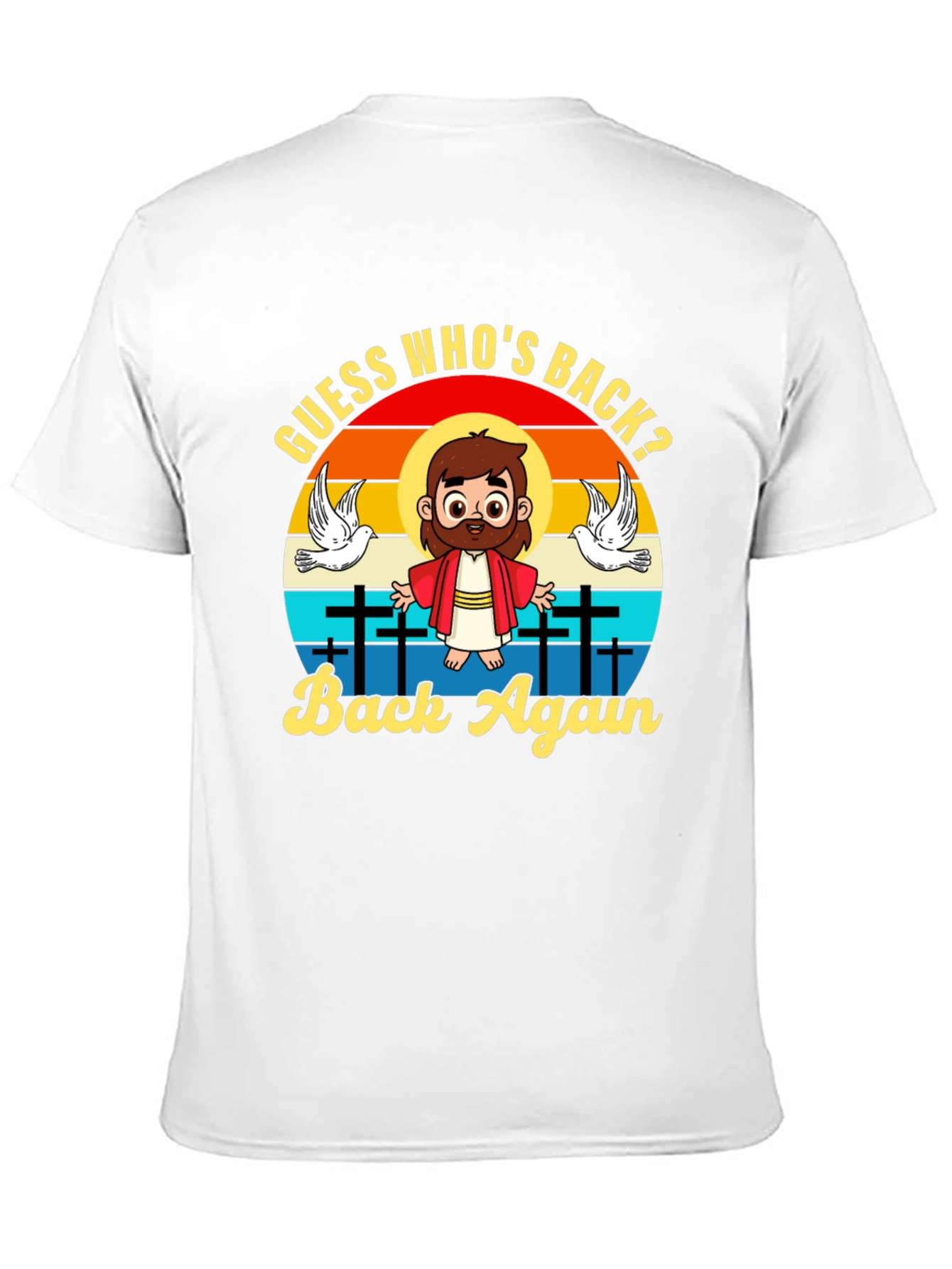 Black Guess Who's Back T-Shirt view 11