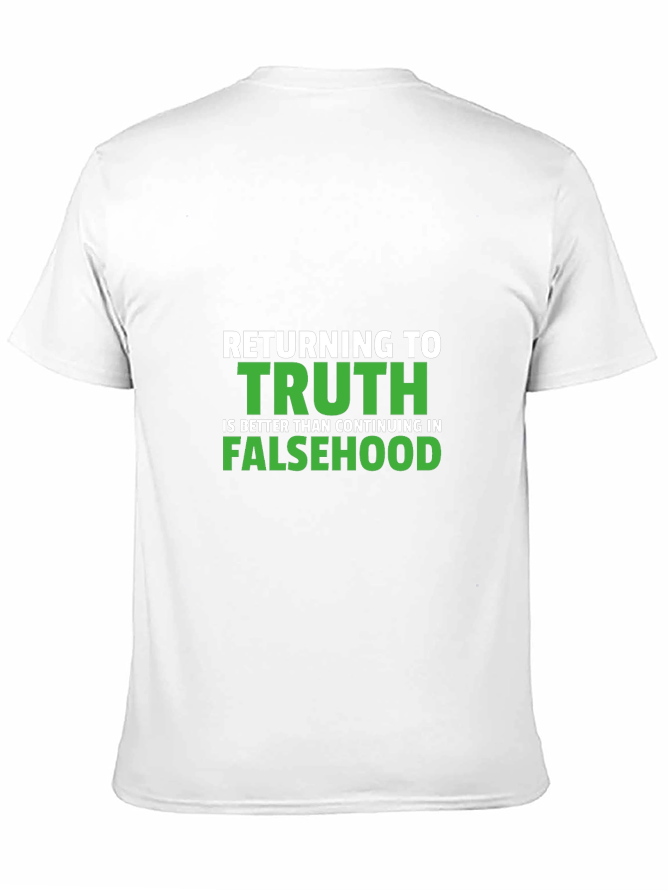 Black Returning To Truth T-Shirt - Mens view 11