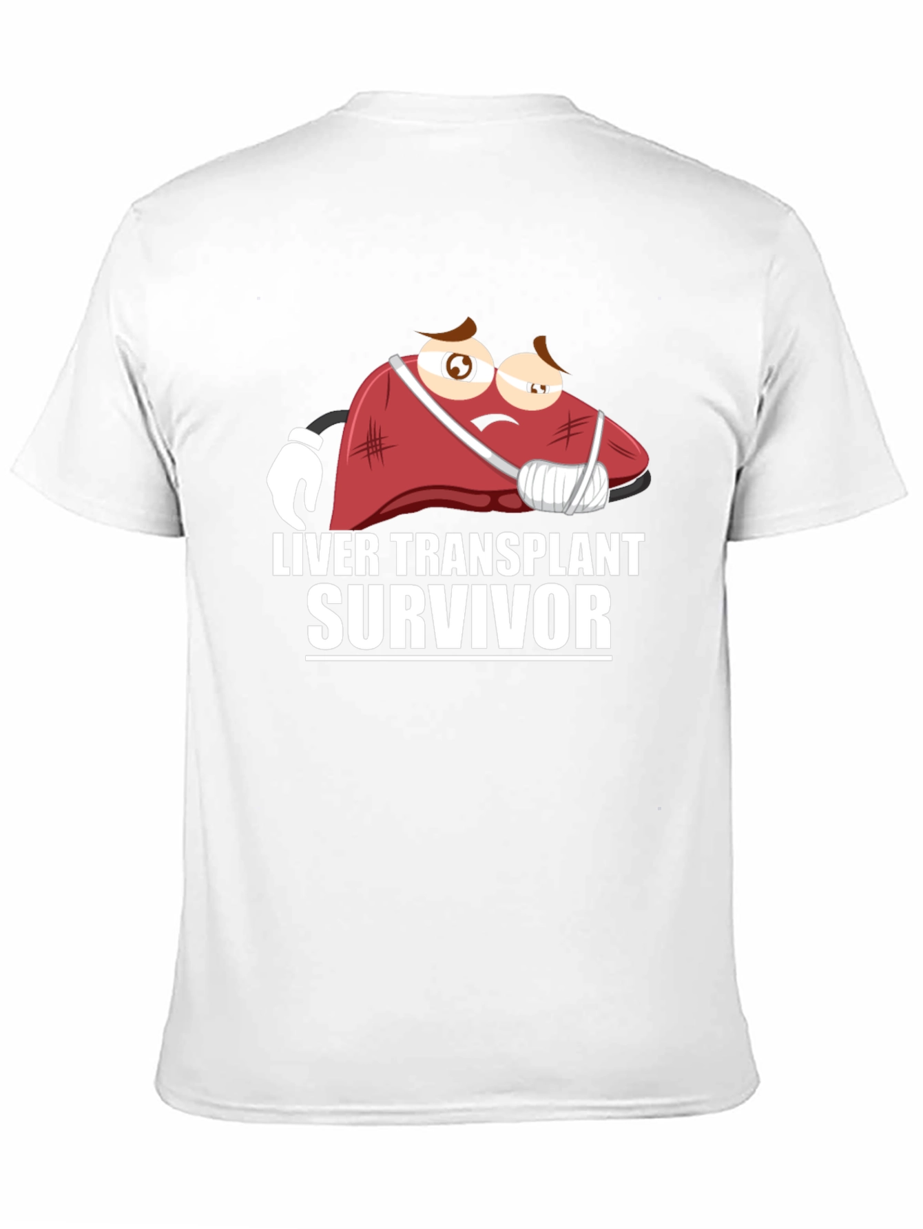 Black Liver Transplant Survivor T-Shirt view 11