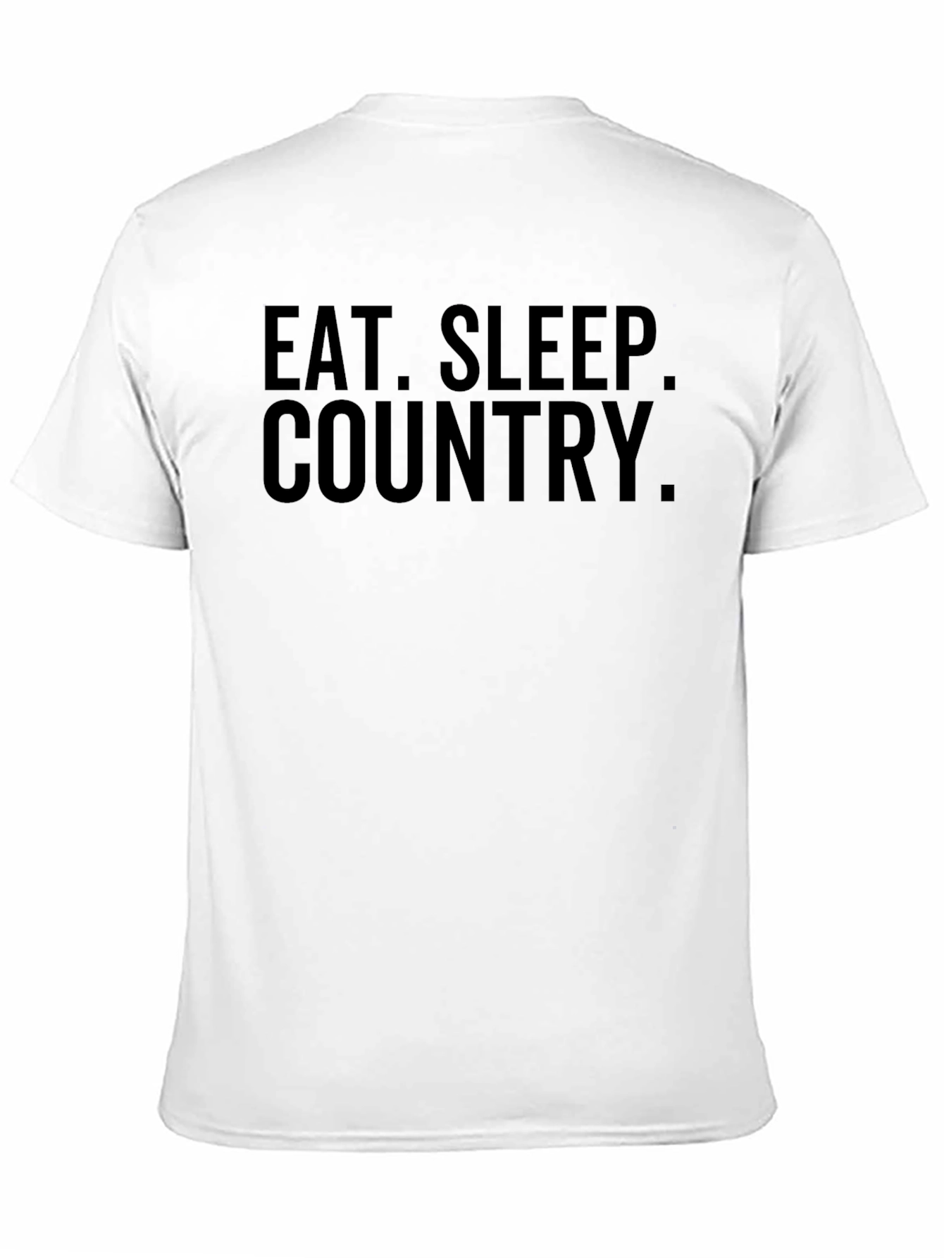 Black Eat Sleep Country Graphic T-Shirt view 11