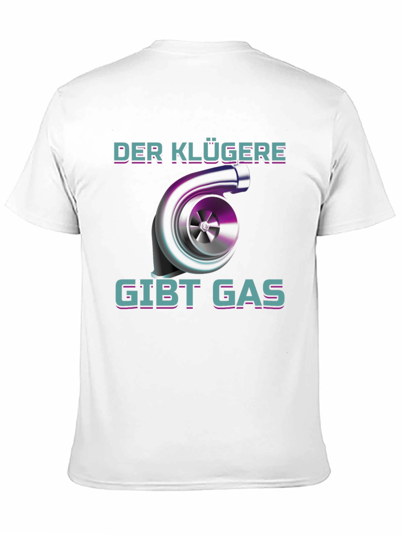 Black Turbo Humor Graphic Tee view 11