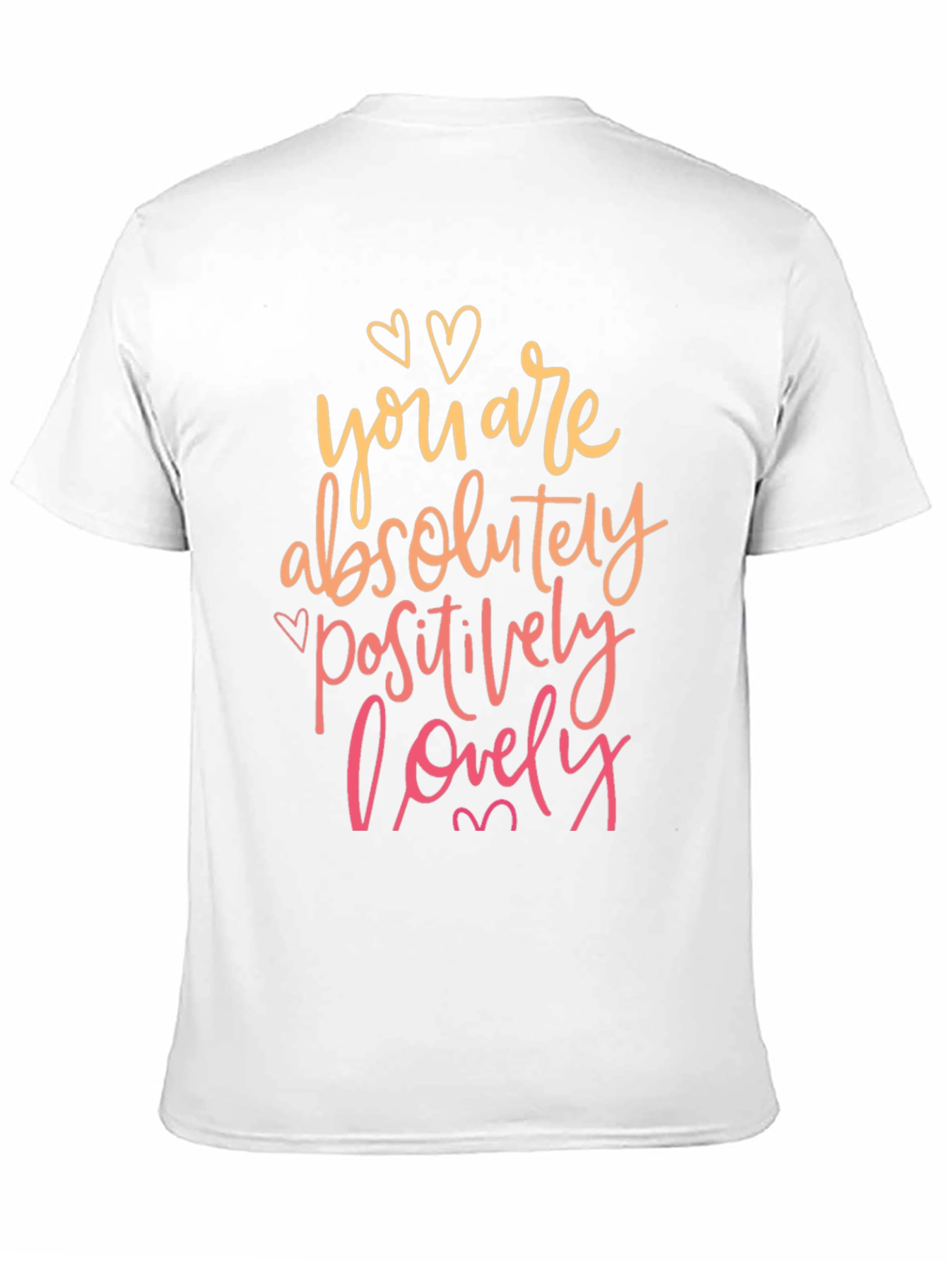 Black Lovely Graphic Tee - You Are Absolutely Positively Lovely view 11