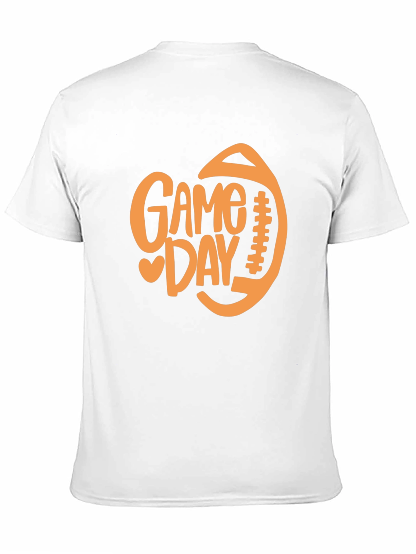 Black Game Day Football T-Shirt - Perfect for Sports Fans view 11