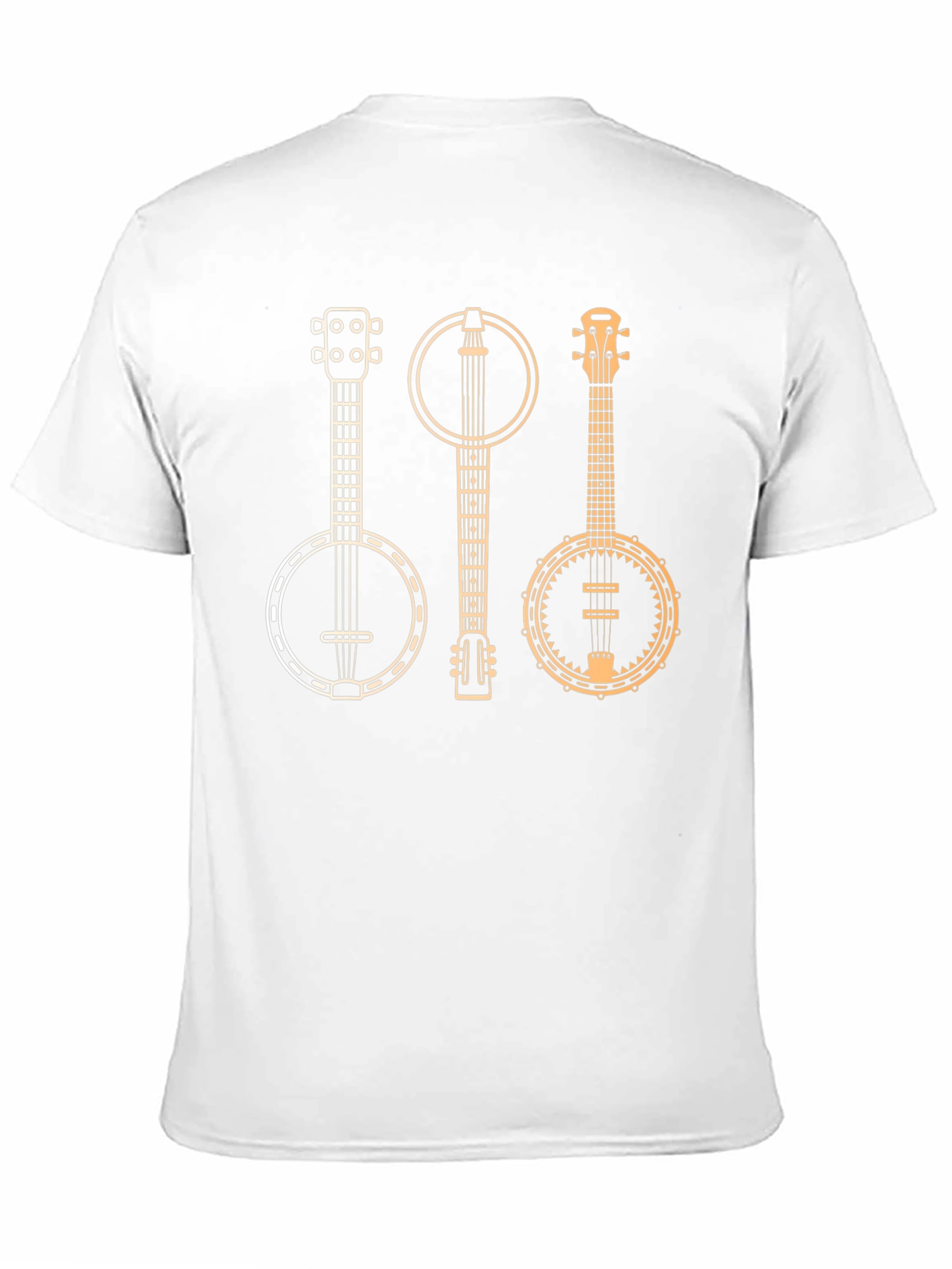 Black Banjo Trio Graphic Tee - Musician's Delight view 11