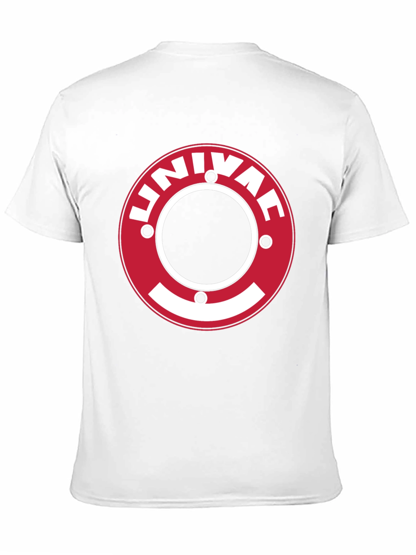 Black Vintage UNIVAC Logo T-Shirt view 11