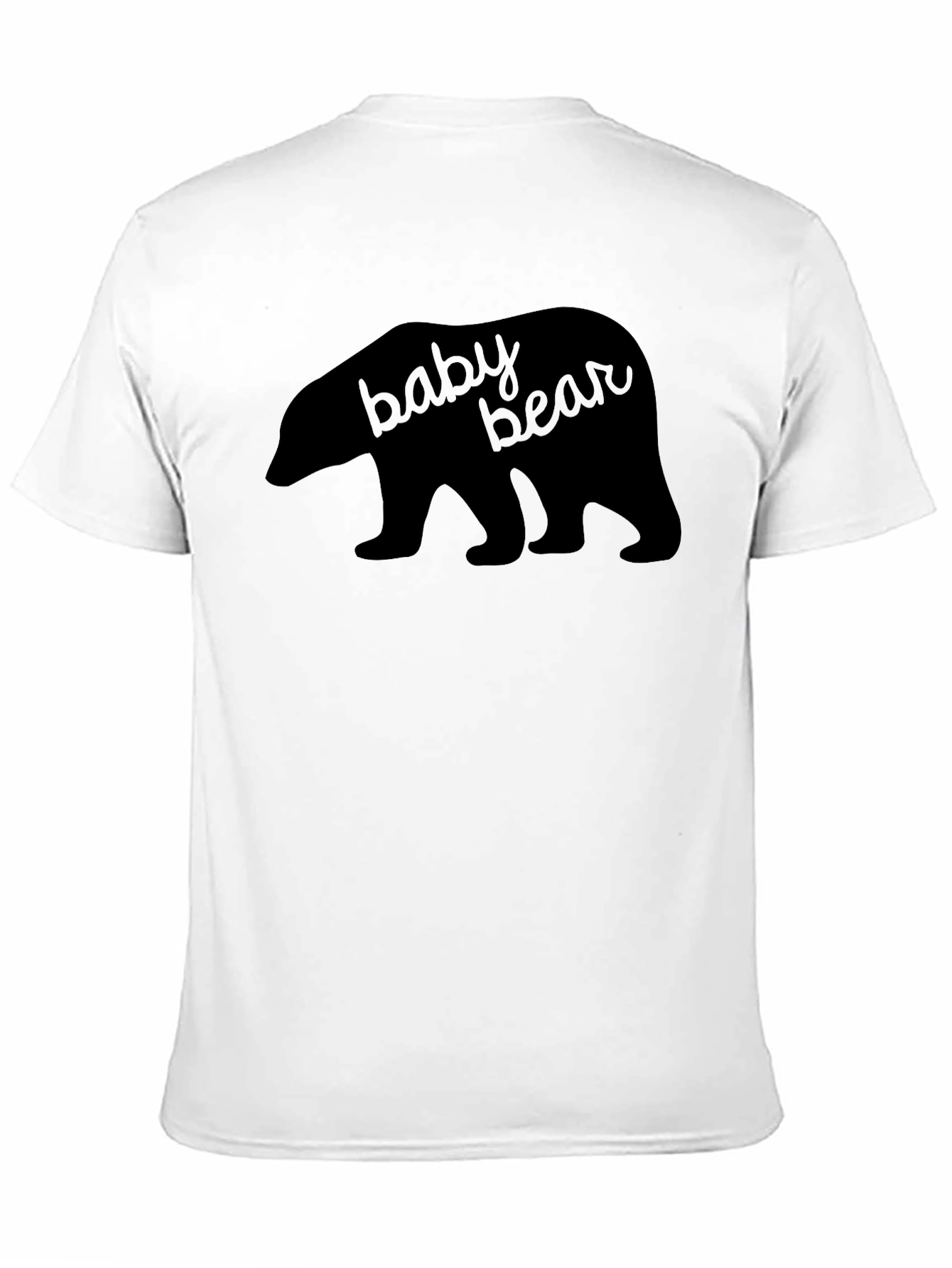 Black Baby Bear Graphic T-Shirt - Black view 11