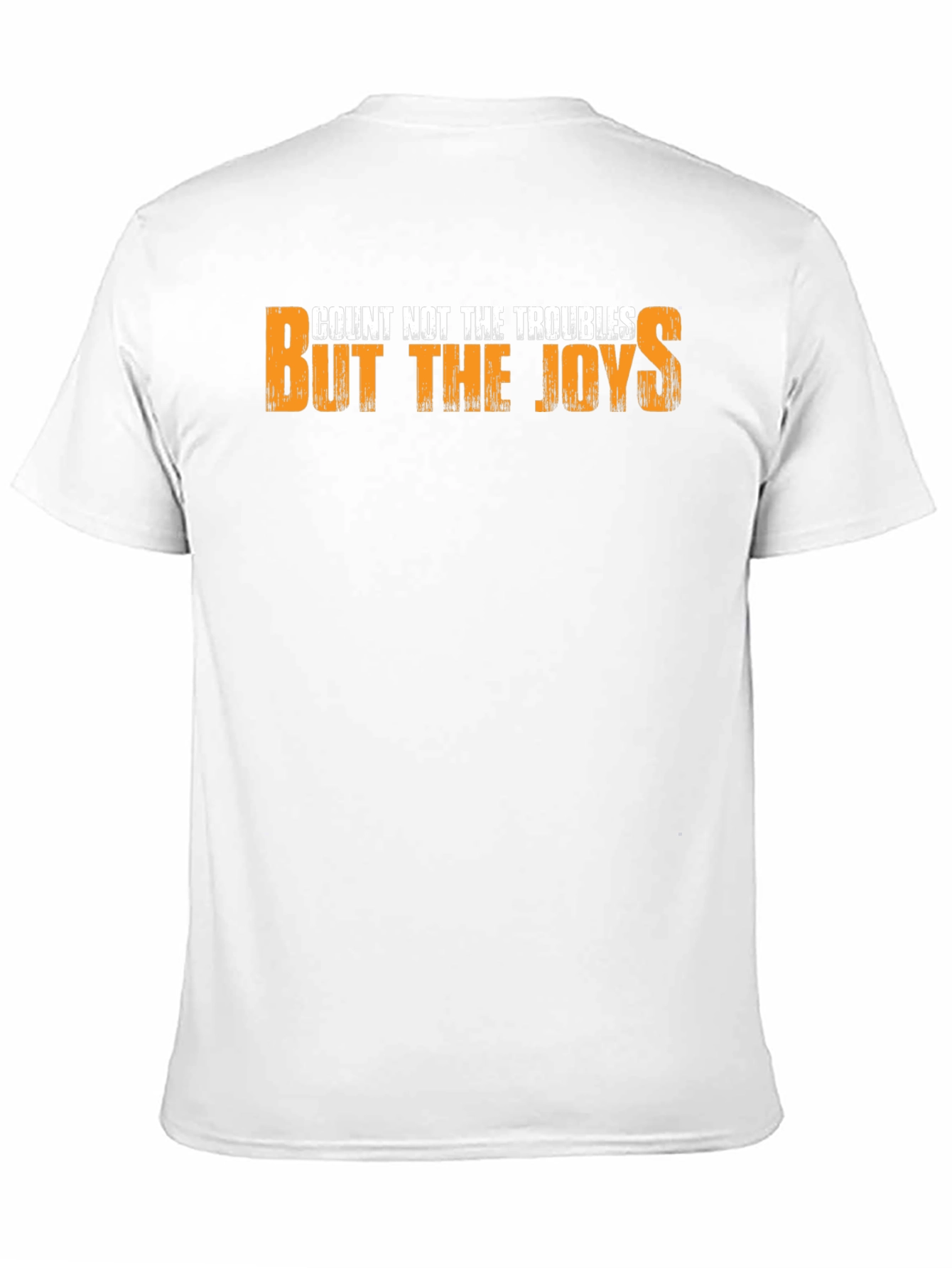 Black Joyful Mindset Graphic Tee - Count Joys, Not Troubles! view 11