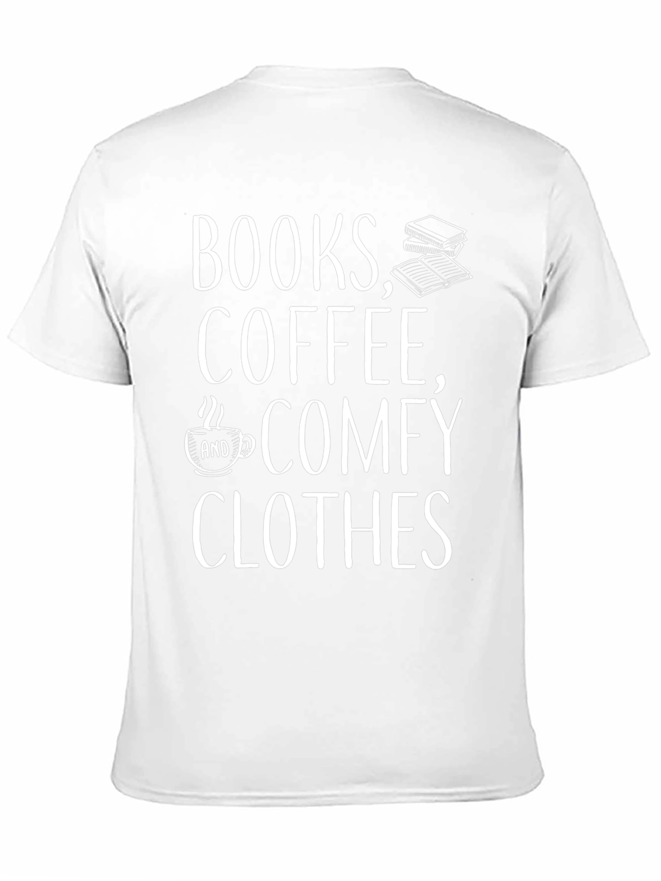 Black Books, Coffee, Comfy Clothes Graphic Tee view 11