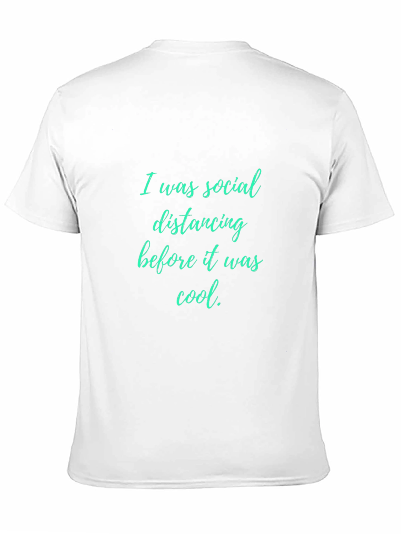 Black Social Distancing T-Shirt - Cool Statement Tee view 11