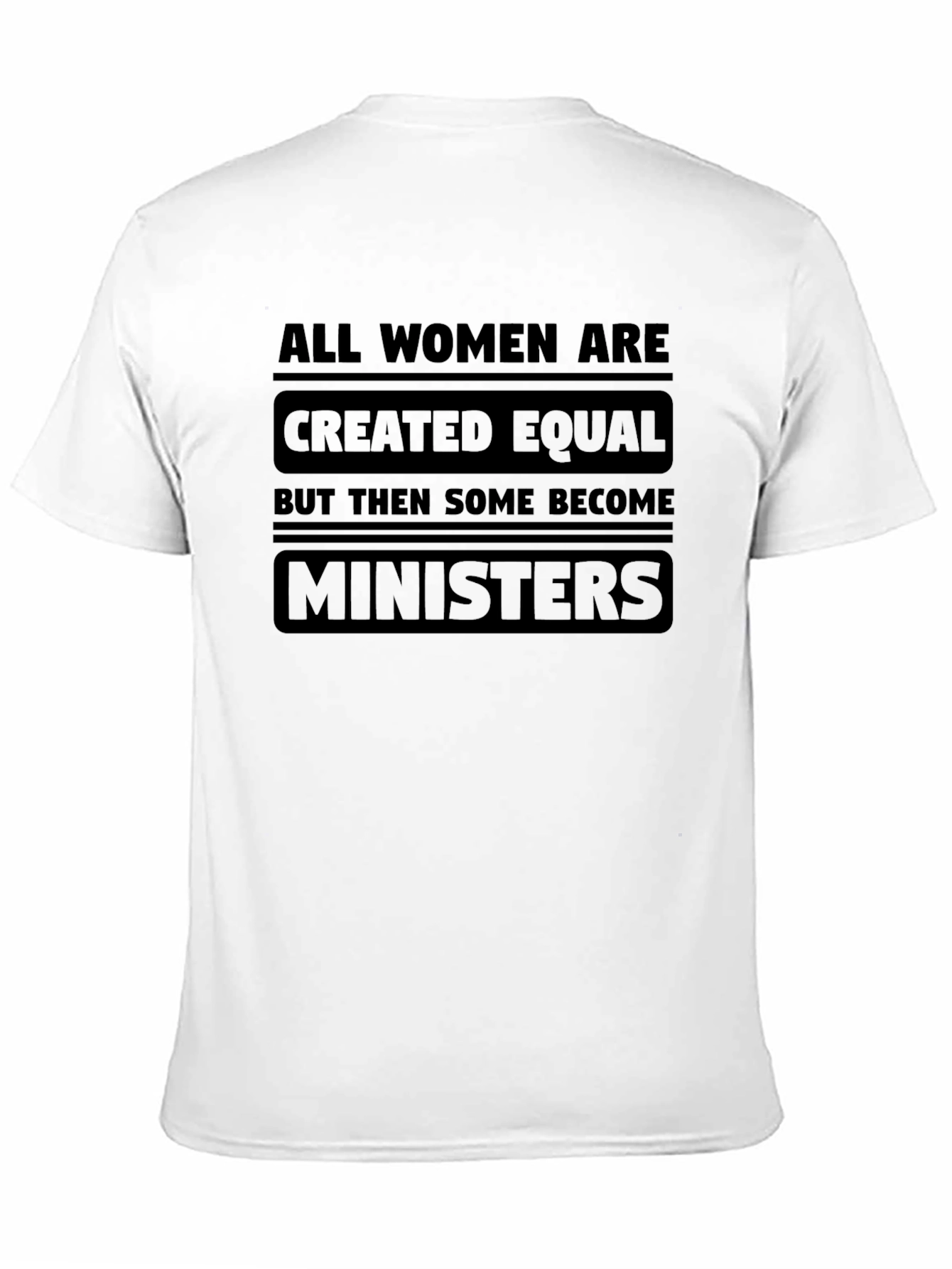 Black Women Ministers T-Shirt - Humorous Graphic Tee view 11