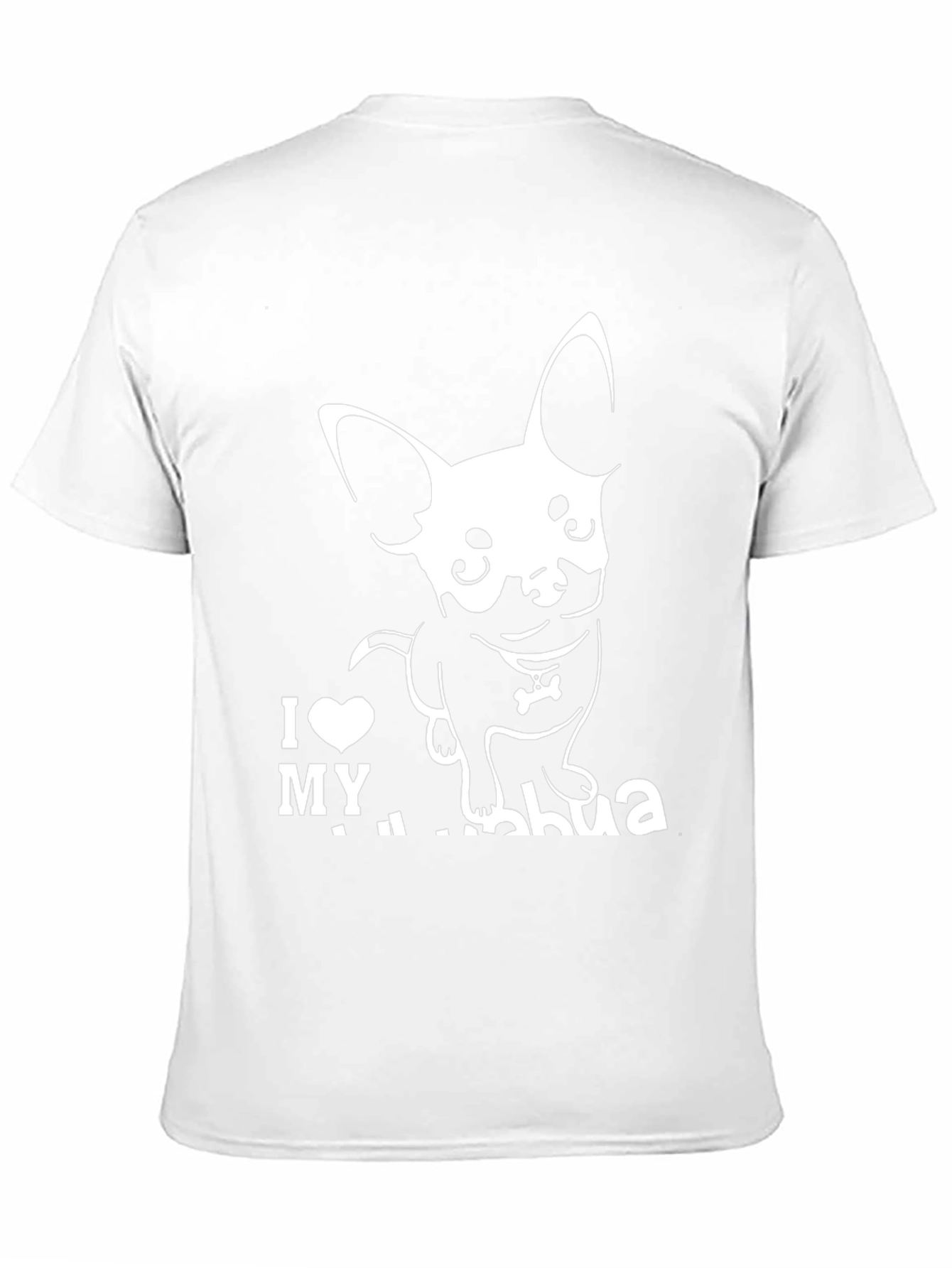Black I Love My Chihuahua Graphic Tee view 11