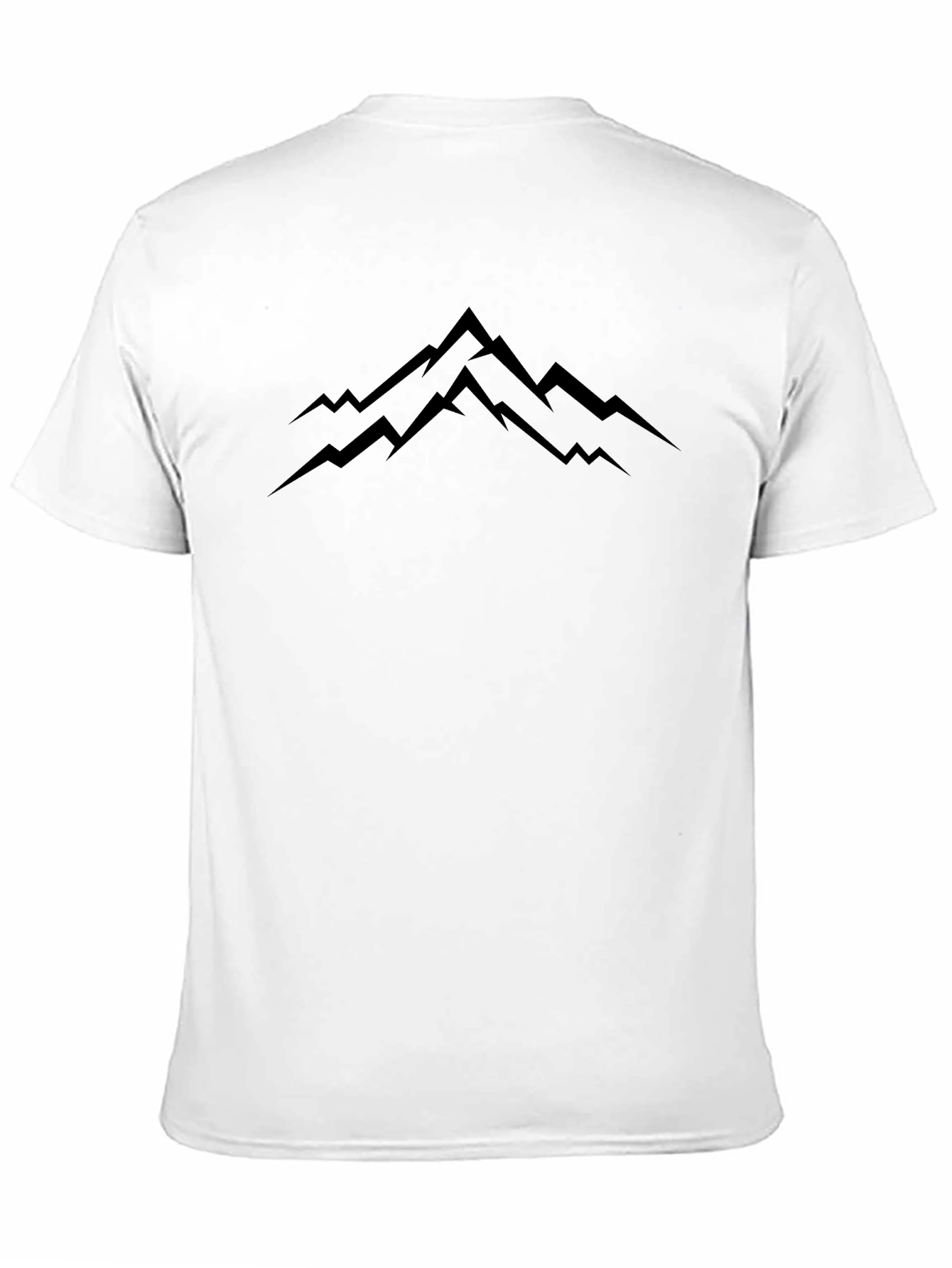 Black Mountain Peak Graphic Tee - Black view 11