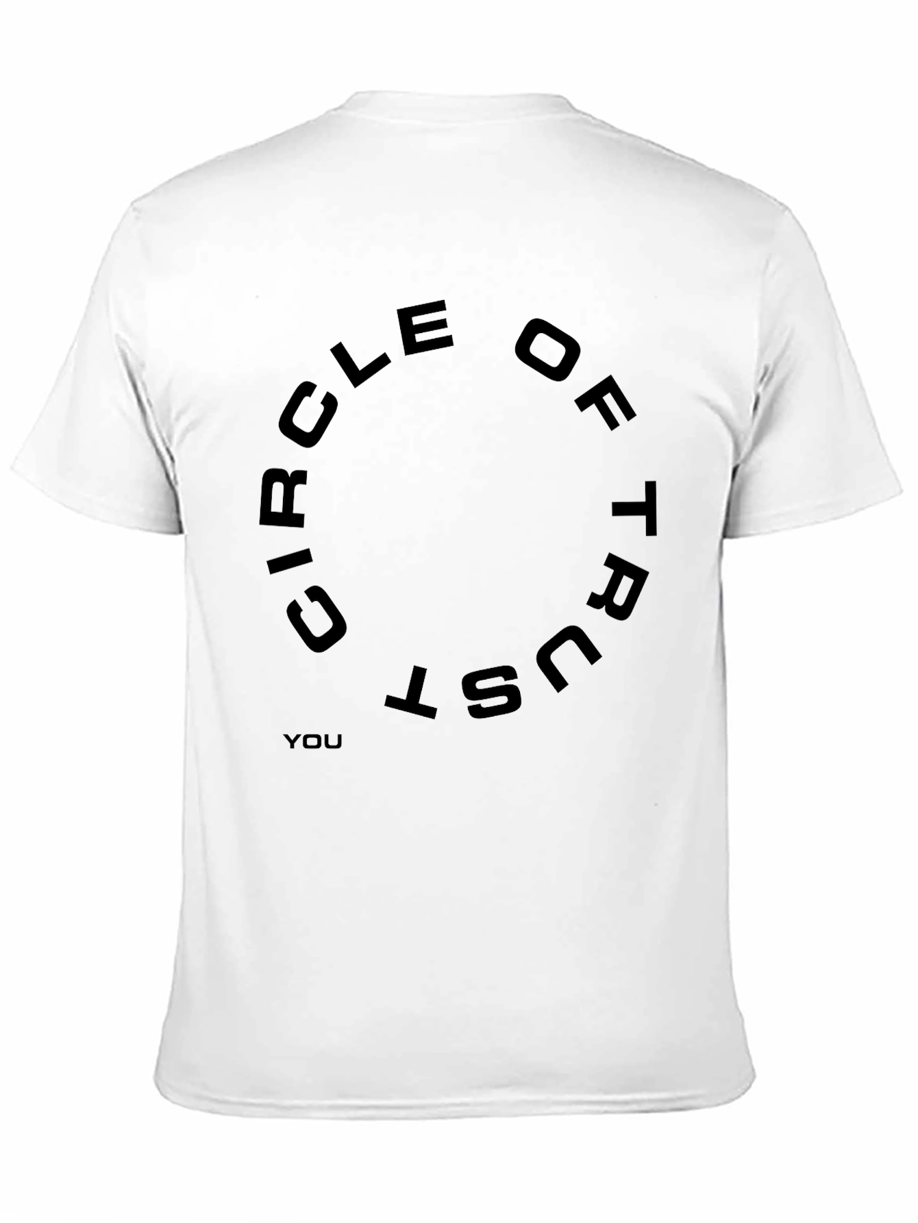 Black Circle of Trust Tee - Premium Soft Cotton view 11
